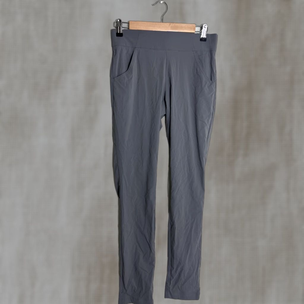 Vintage Columbia Women’s Small Gray Pull on Pants Nylon Spandex Gray 30x32 Size 28" / US 6 / IT 42 - 1 Thumbnail