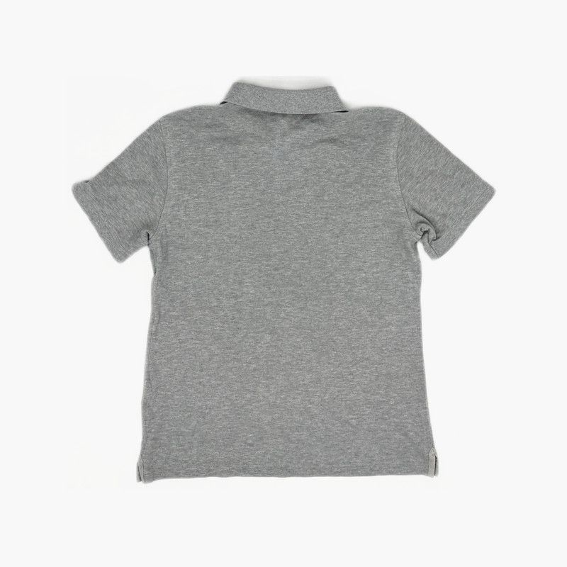 Burberry Burberry Gray Short Sleeve Polo Shirt 0079 Size US S / EU 44-46 / 1 - 1 Thumbnail