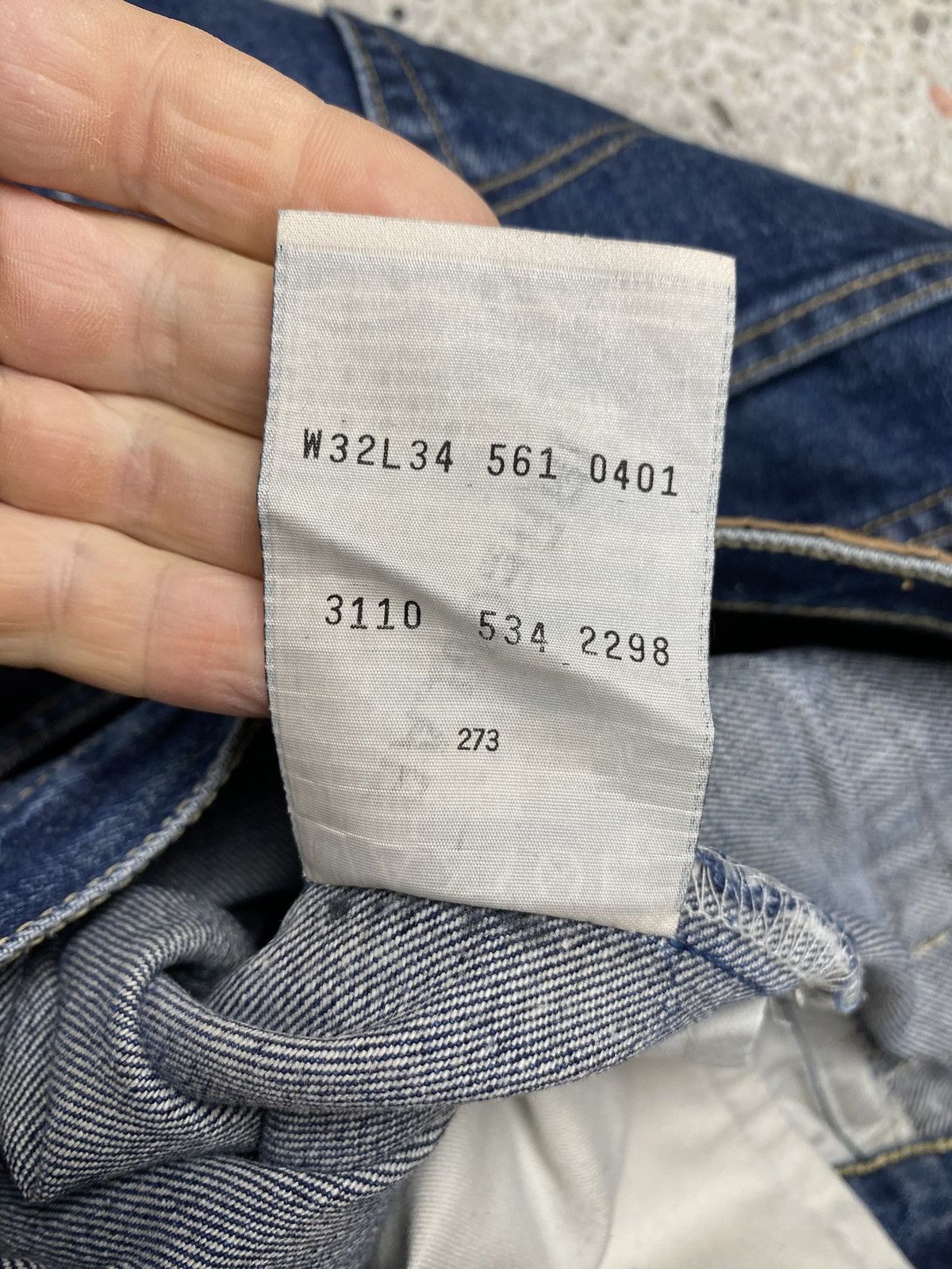 Levi's Vintage Clothing Levis vintage engineered jeans M loose straight 1998 Size US 32 / EU 48 - 11 Thumbnail