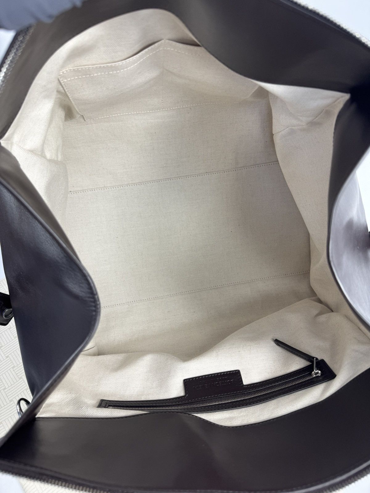 Bottega Veneta INTRECCIATO LEATHER DUFEL BAG Size ONE SIZE - 7 Thumbnail