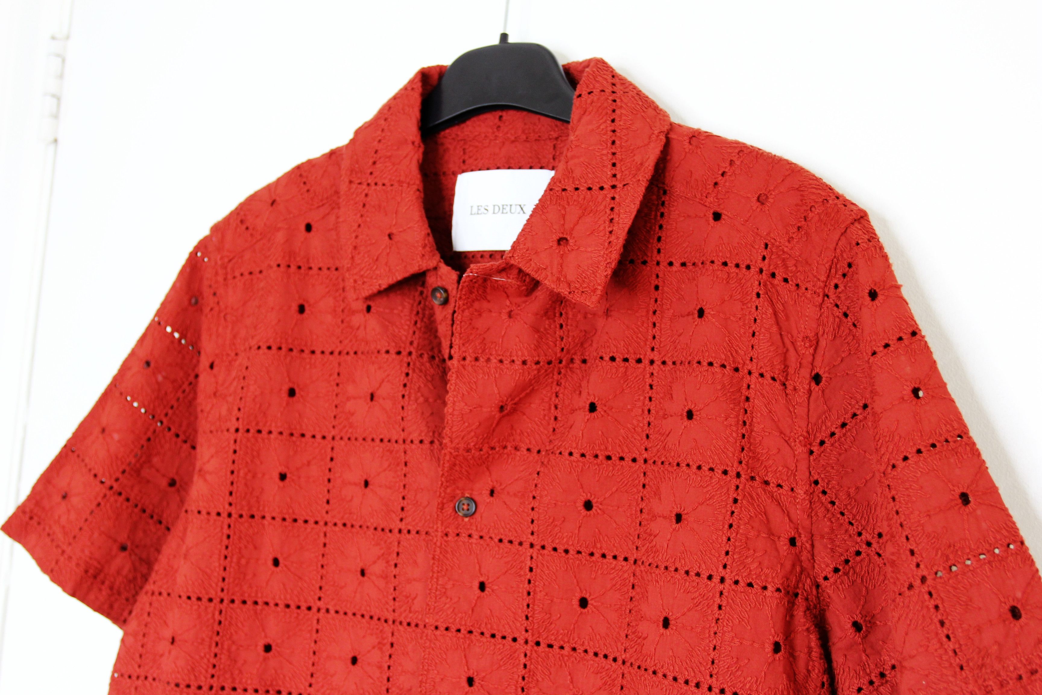 Les Deux BNWT SS25 LES DEUX HECTOR ANGLAISE SS SHIRT S Size US S / EU 44-46 / 1 - 4 Thumbnail