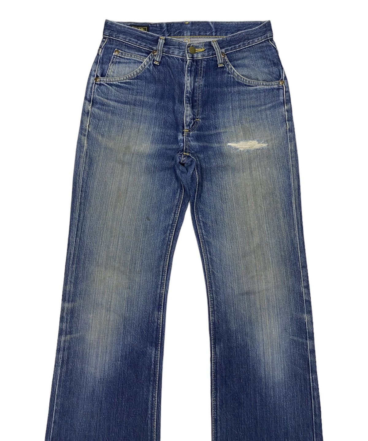 Beauty Beast × If Six Was Nine × Lee 🔥VINTAGE LEE RIDERS FLARE DISTRESS DENIM JEANS Size US 29 - 5 Thumbnail
