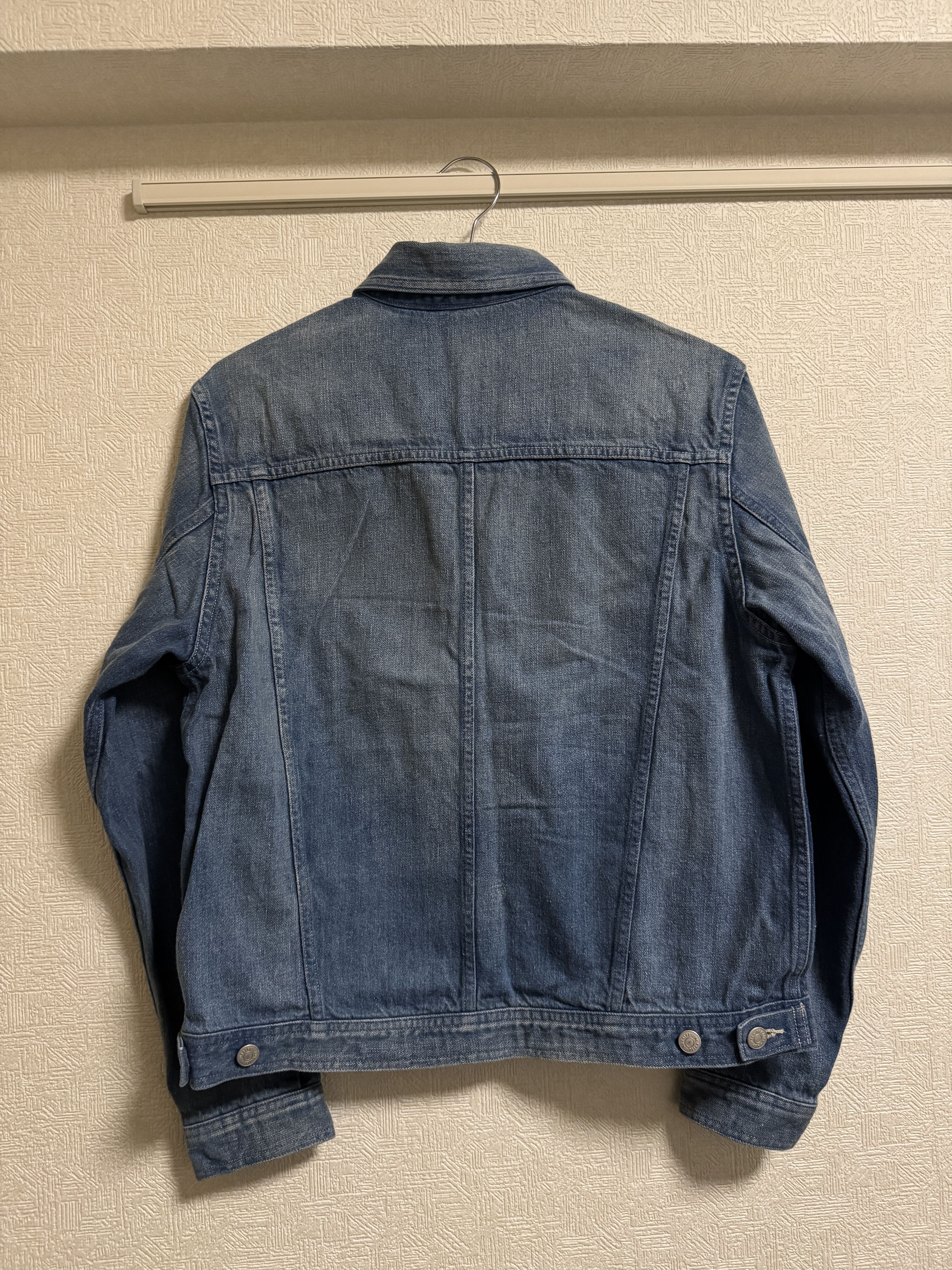 Auralee Auralee Selvedge Faded Light Denim Blouson Size US S / EU 44-46 / 1 - 3 Thumbnail