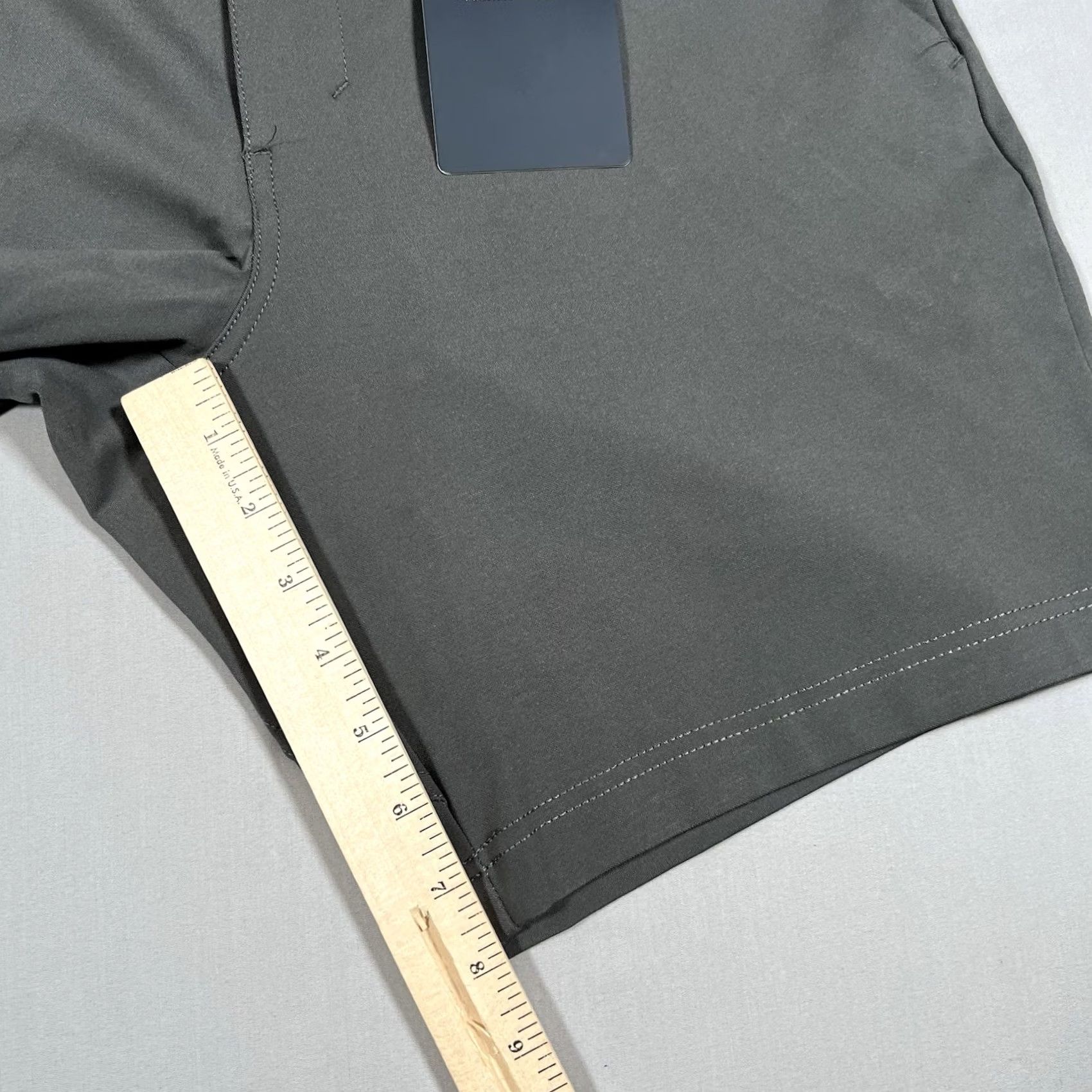 Vintage Bylt Everyday Shorts Mens Size 33 Charcoal Gray Stretch Performance Athleisure Size US 33 - 6 Thumbnail
