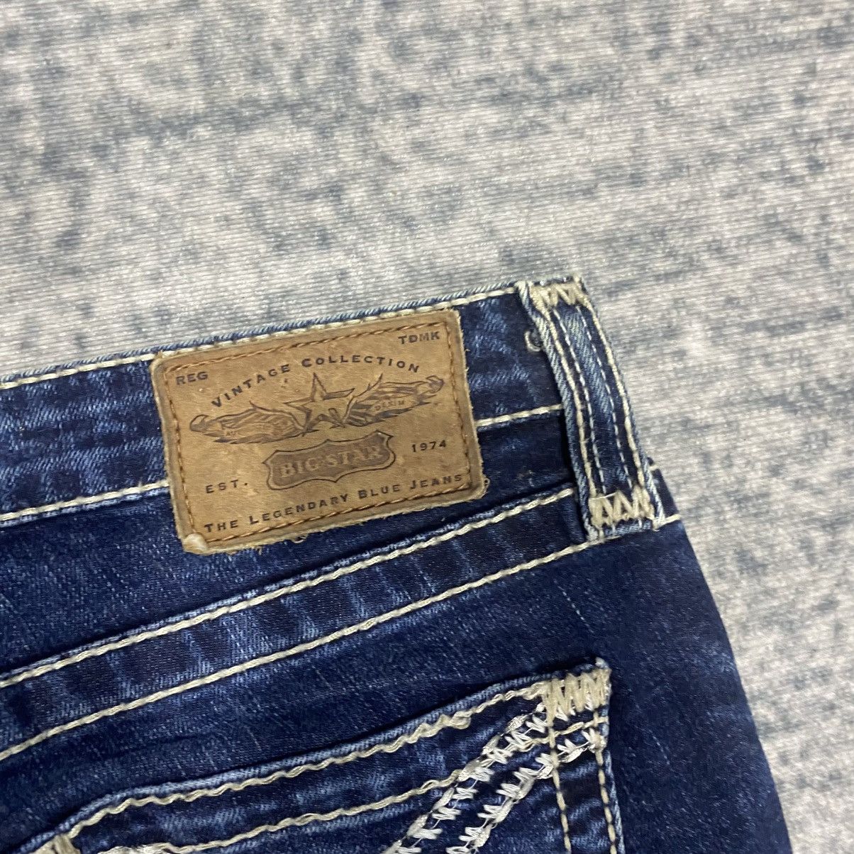 Japanese Brand Flared🔥 Big Star Bootcut Jeans Punk Size US 30 / EU 46 - 15 Thumbnail