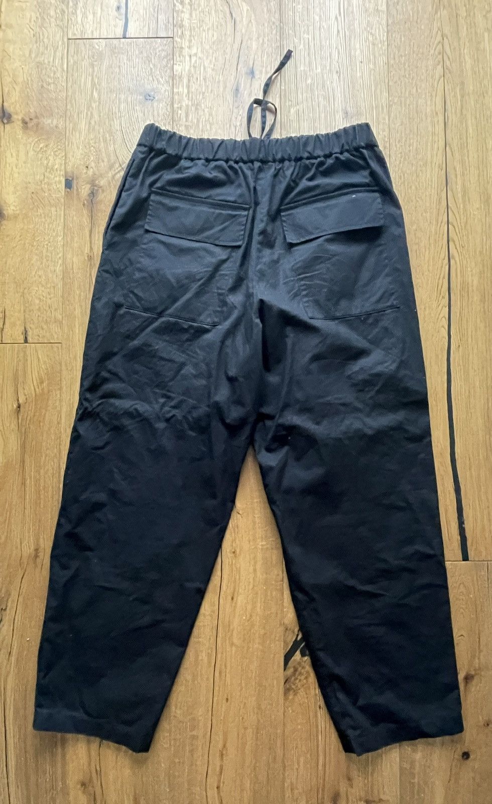 Jil Sander Jil Sander Black Casual Pants Size US 31 - 2 Thumbnail