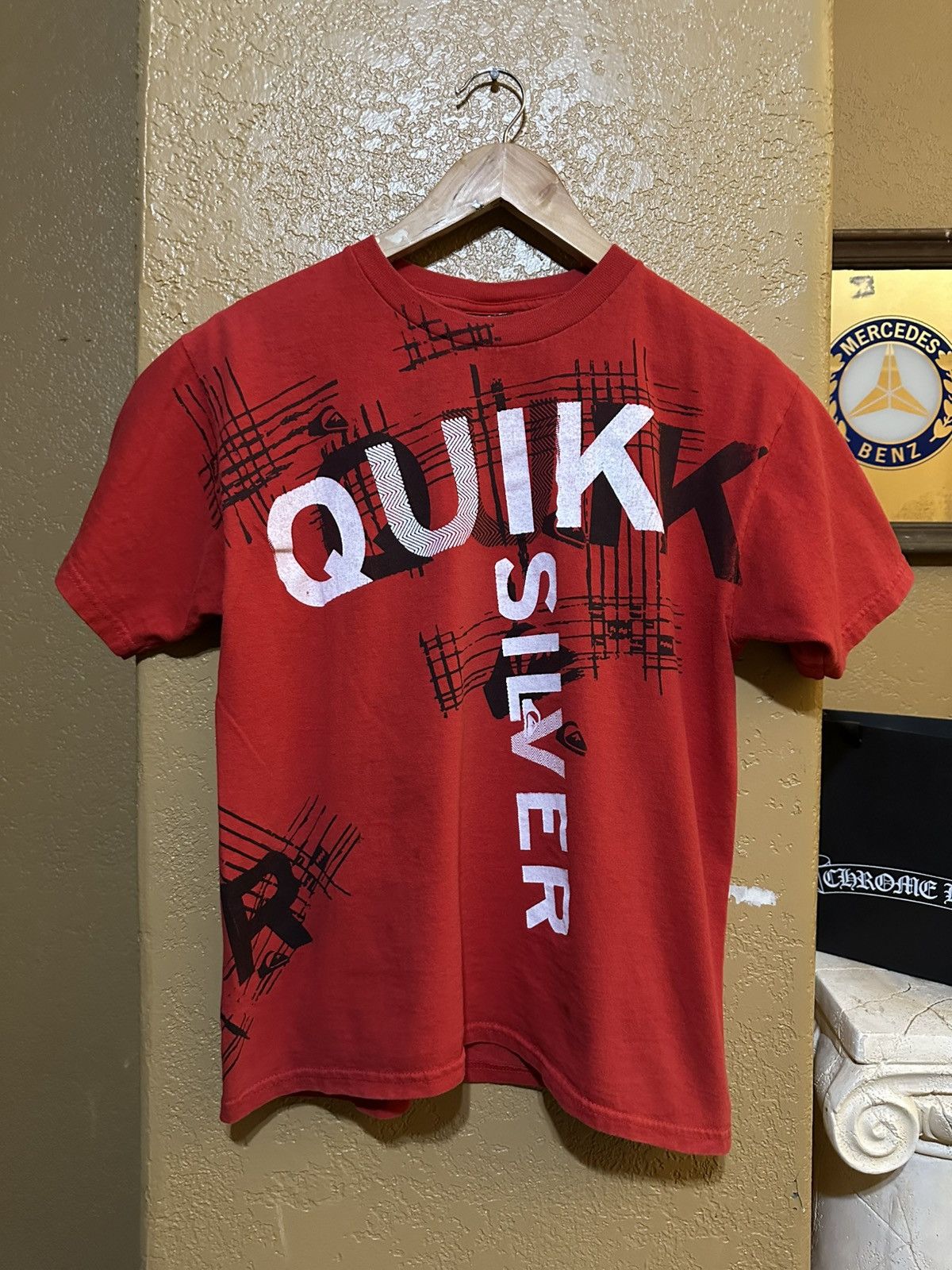 Quiksilver 🏄 y2k Quiksilver surf t shirt Size US S / EU 44-46 / 1 - 1 Thumbnail
