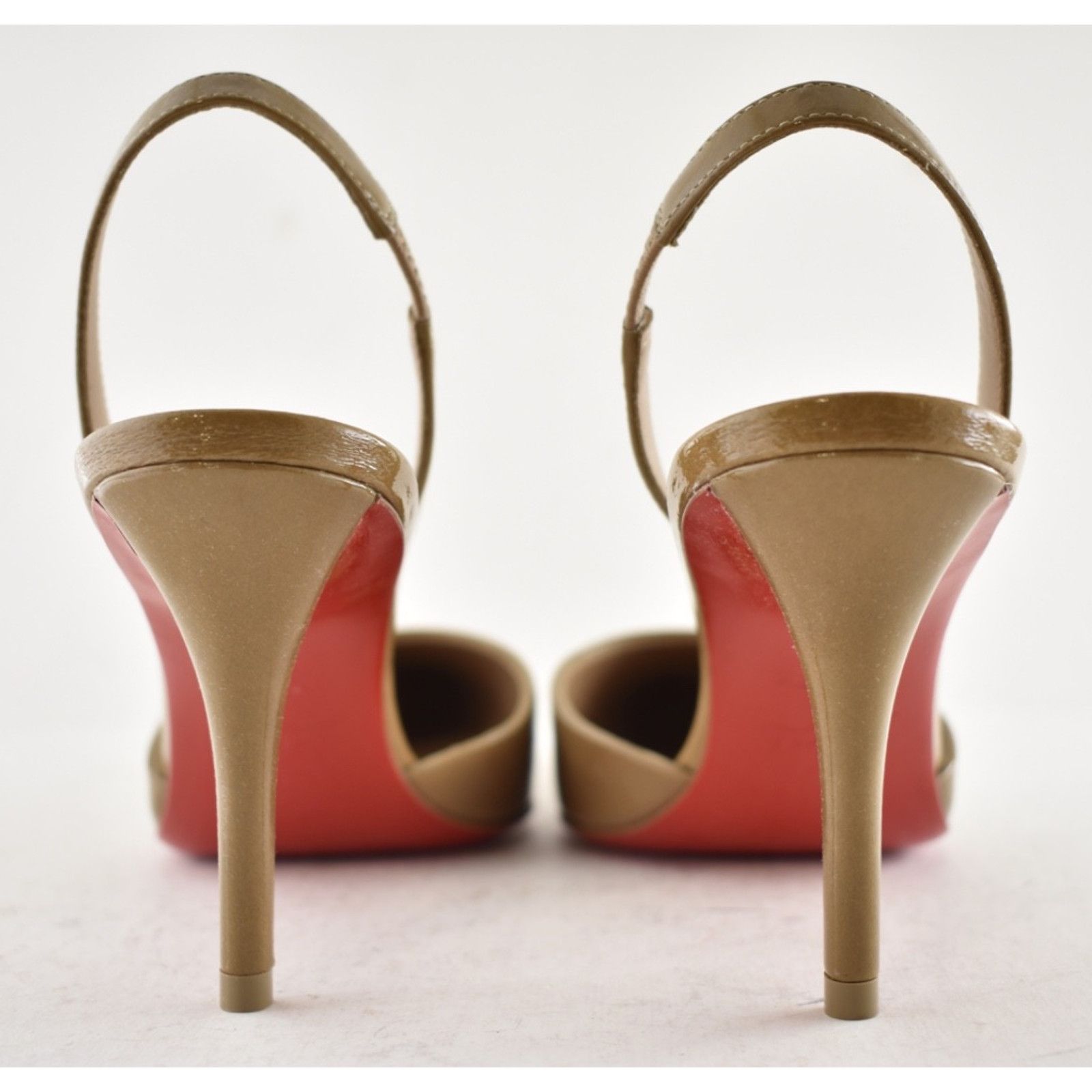 Christian Louboutin Christian Louboutin Apostropha Sling 80 Lionne Slingback Size US 6.5 / IT 36.5 - 11 Thumbnail