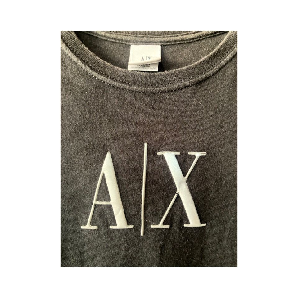 Armani Exchange Vintage Armani Exchange Basic Logo Baby Doll Tee Size M / US 6-8 / IT 42-44 - 2 Thumbnail