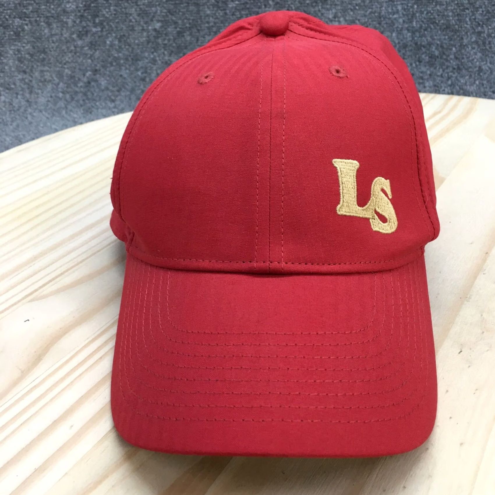 Nike Nike LS Legacy91 Baseball Cap Hat Mens One Size Maroon Embroidered Dri Fit Size ONE SIZE - 2 Thumbnail