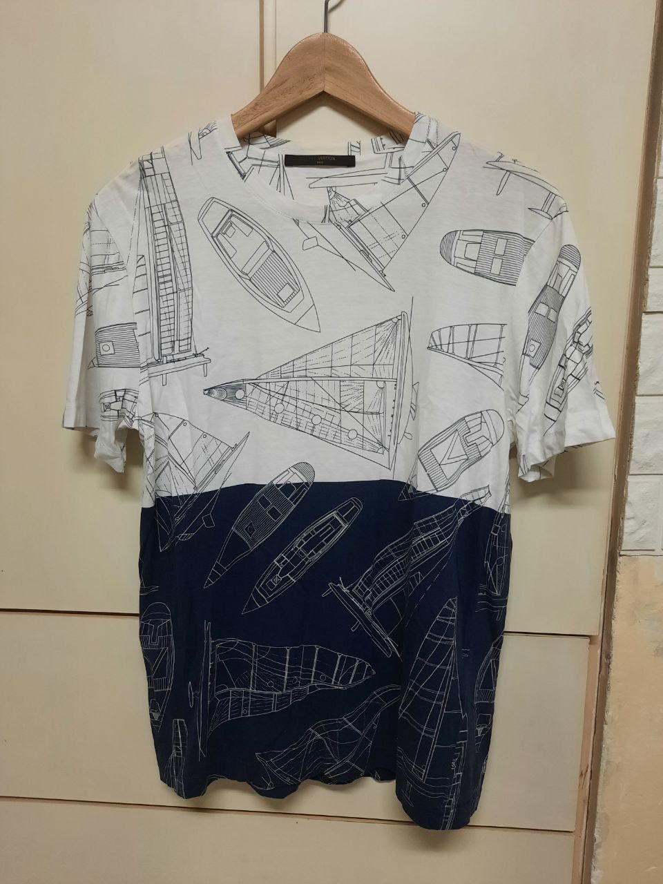 Louis Vuitton America's Cup Boat Tee Size US S / EU 44-46 / 1 - 1 Thumbnail