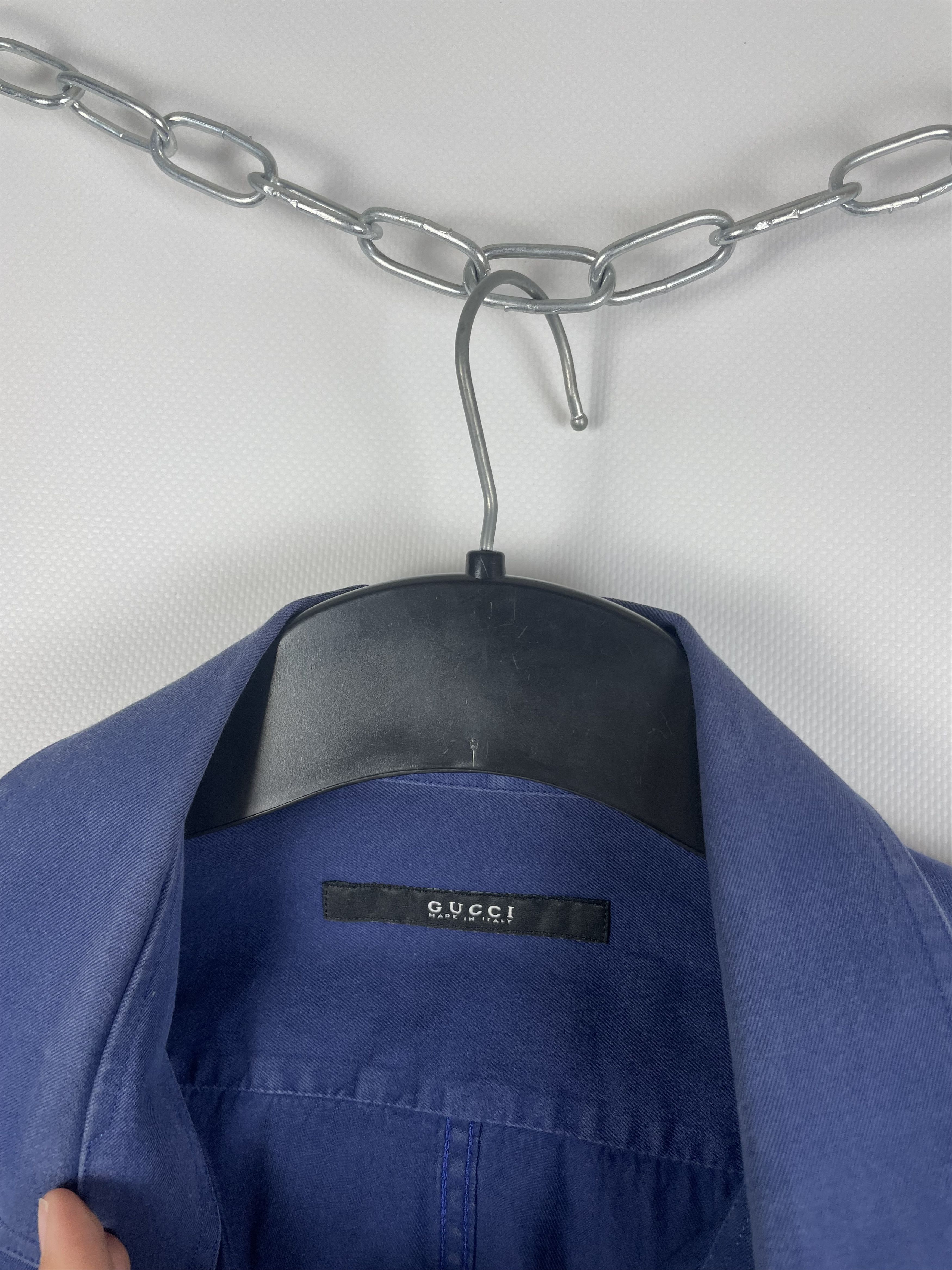 Gucci GUCCI Shirt Button Up Long Sleeve Tom Ford Era Size US M / EU 48-50 / 2 - 5 Thumbnail
