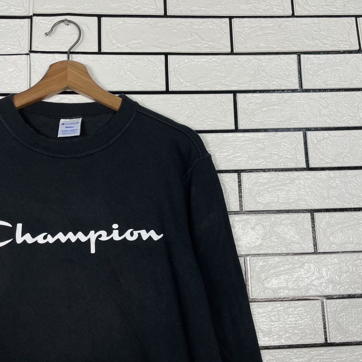 Champion Champion Big Logo Black Sweatshirt Size US S / EU 44-46 / 1 - 5 Thumbnail