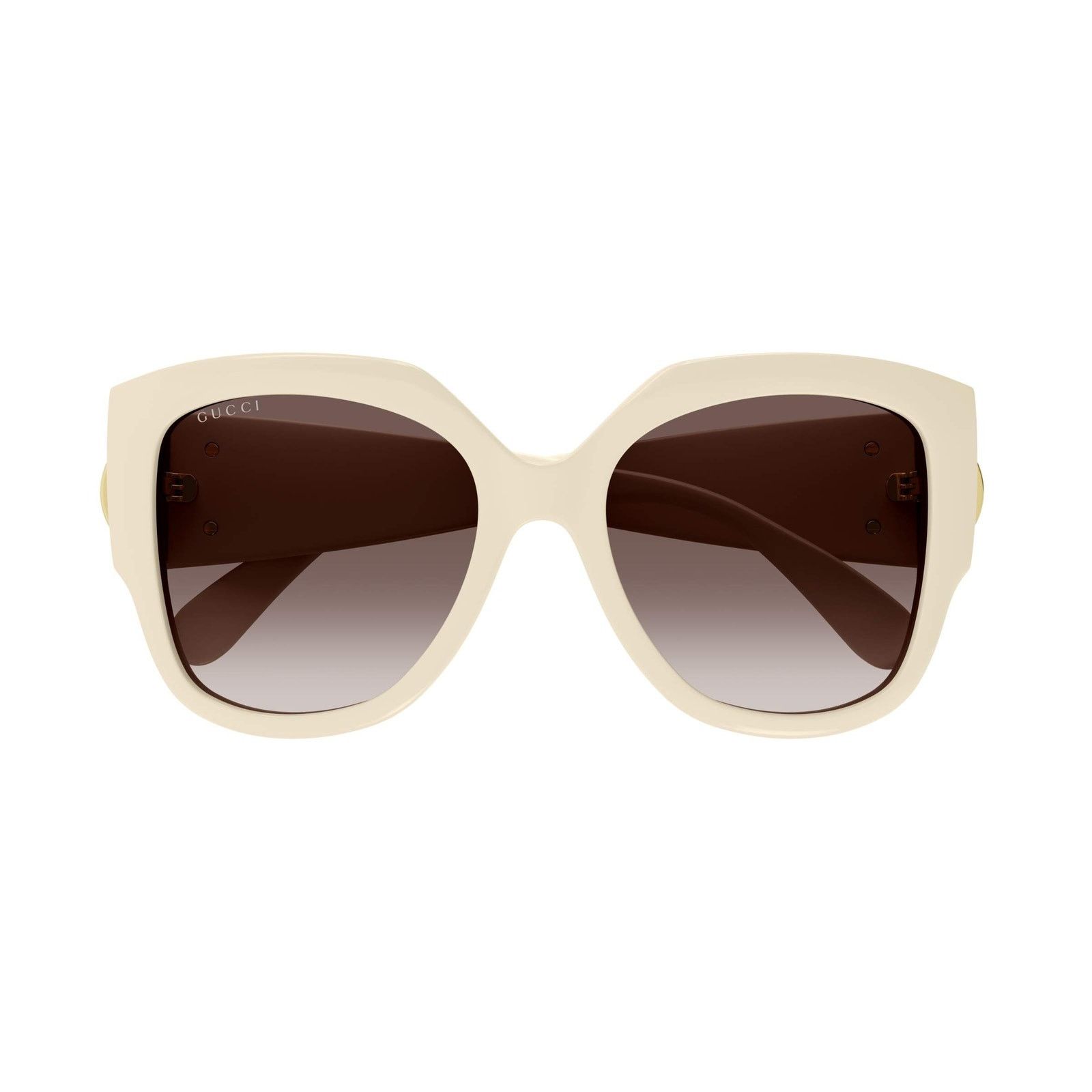 Gucci NEW Gucci Sunglasses GG1407S 004 Ivory Brown Gradient Women Size ONE SIZE - 3 Thumbnail