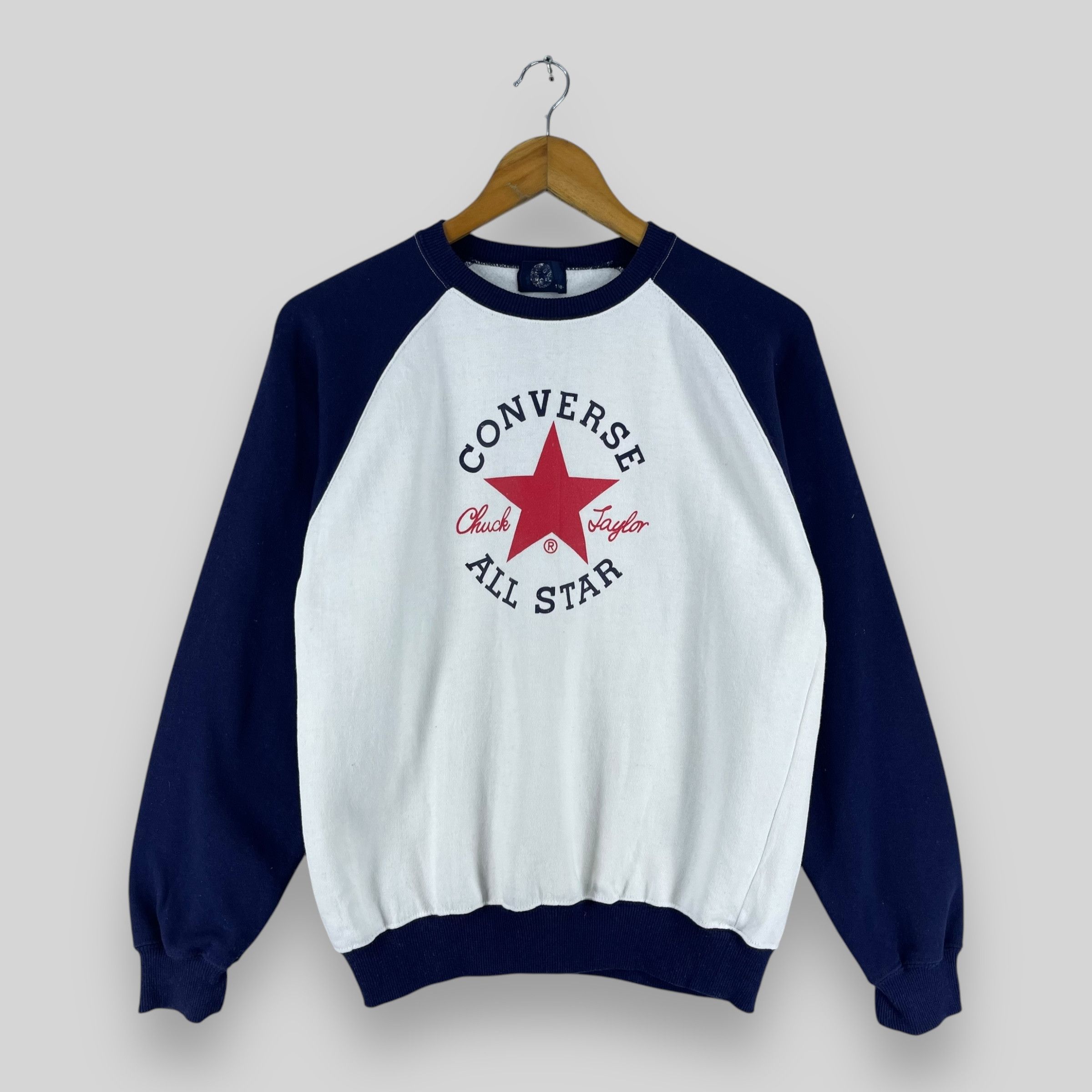 Converse Vintage Y2K CONVERSE Spell Out Big Logo Sweatshirt Size US S / EU 44-46 / 1 - 1 Thumbnail