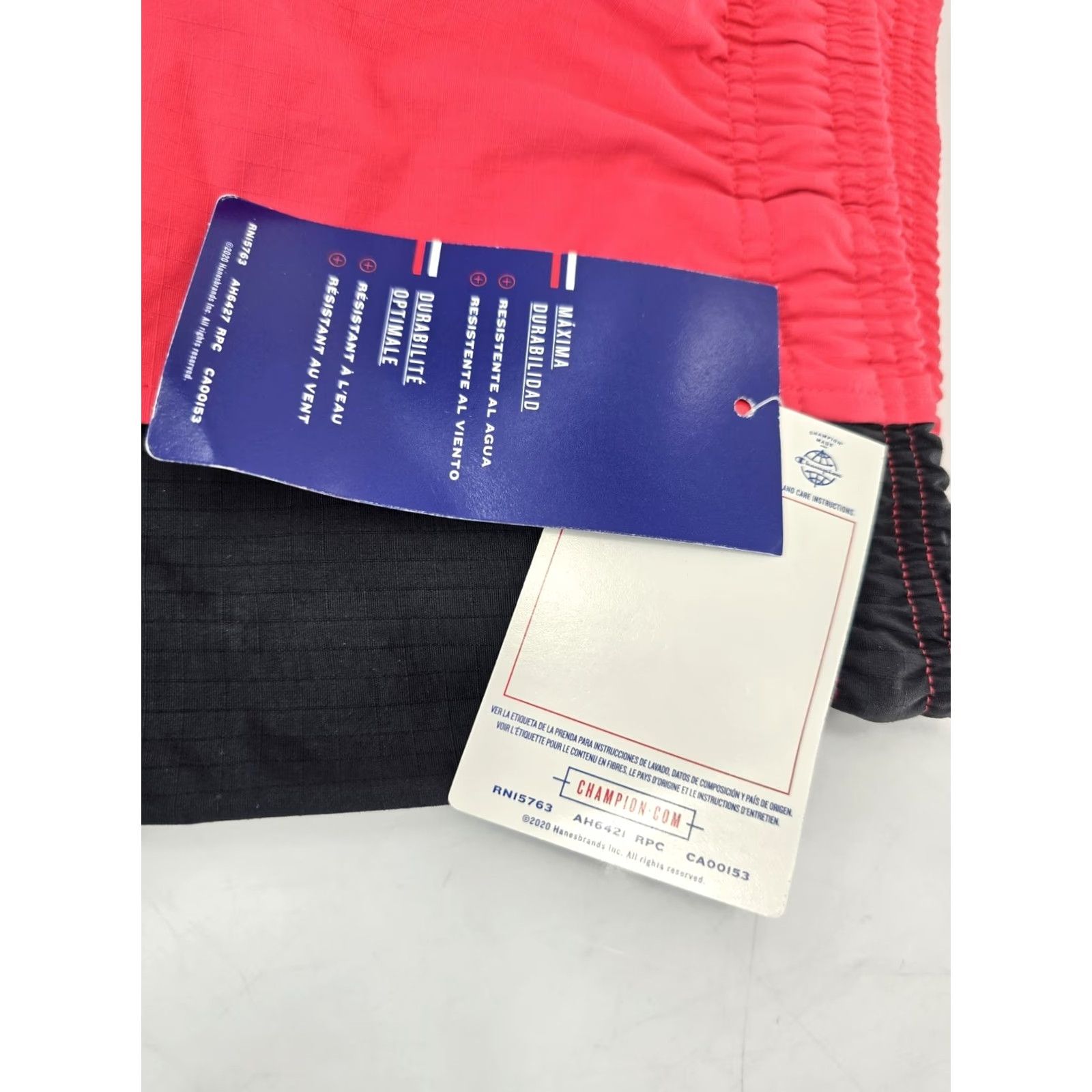 Champion Champion Men’s Lightweight Shorts - Red/Black - 2XL - Activewear Nike? Size US 39 - 6 Thumbnail