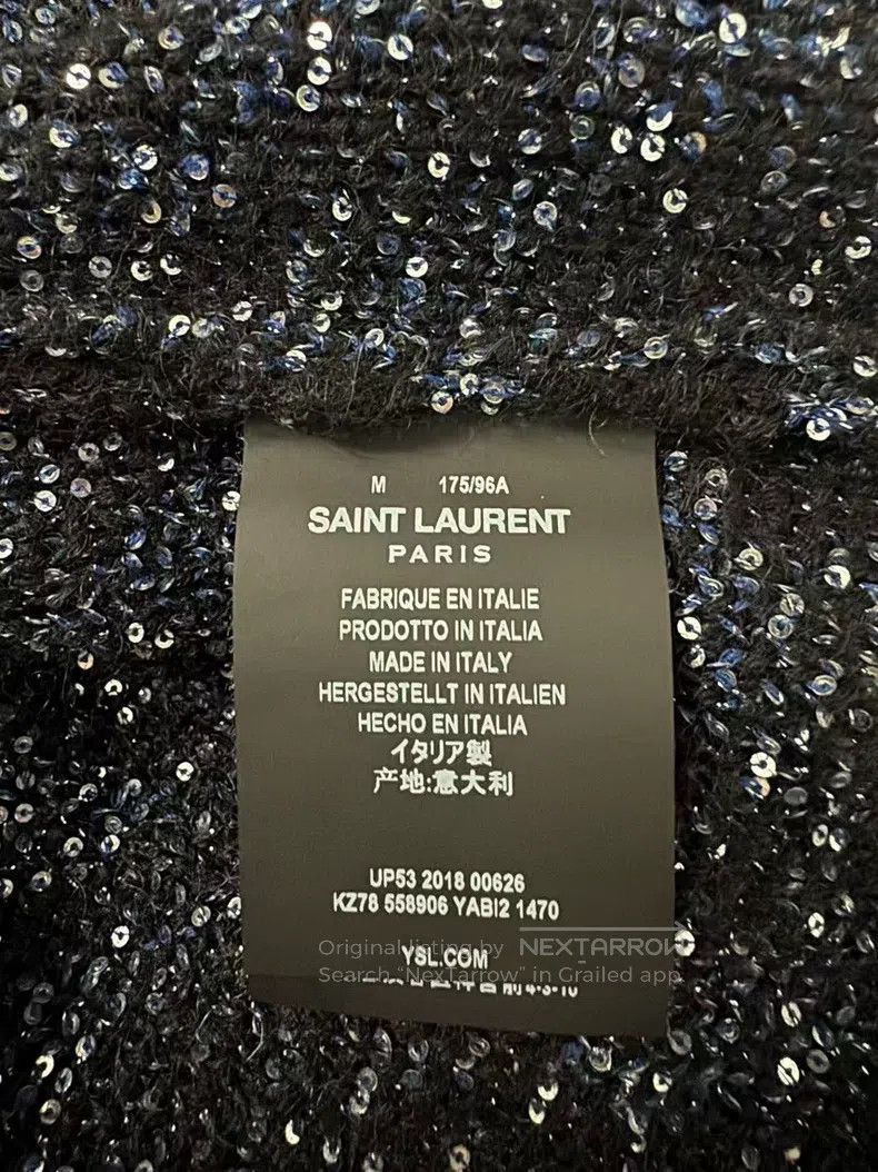 Saint Laurent Paris Saint Laurent Paris Lightning cardigan Size US M / EU 48-50 / 2 - 3 Thumbnail