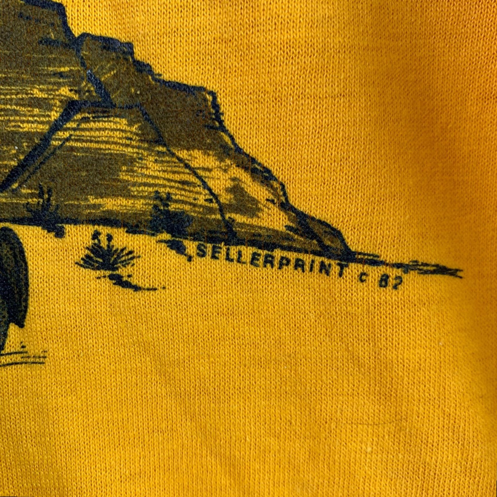 Vintage VINTAGE Lake Scott Kansas Rod Run 3rd V-Neck T-Shirt Paulison XL Yellow 1980s Graphic Tee Mens Womens Unisex Polyester Cotton Blend Short Sleeve Size US XL / EU 56 / 4 - 6 Thumbnail