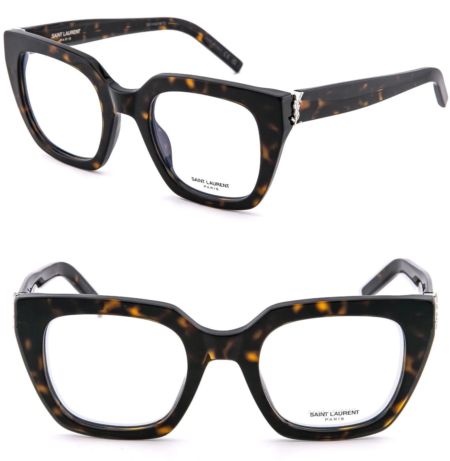 Saint Laurent Paris SAINT LAURENT M143 YSL SLM143 OPT Eyeglass Optical Frame 002 Size ONE SIZE - 1 Thumbnail