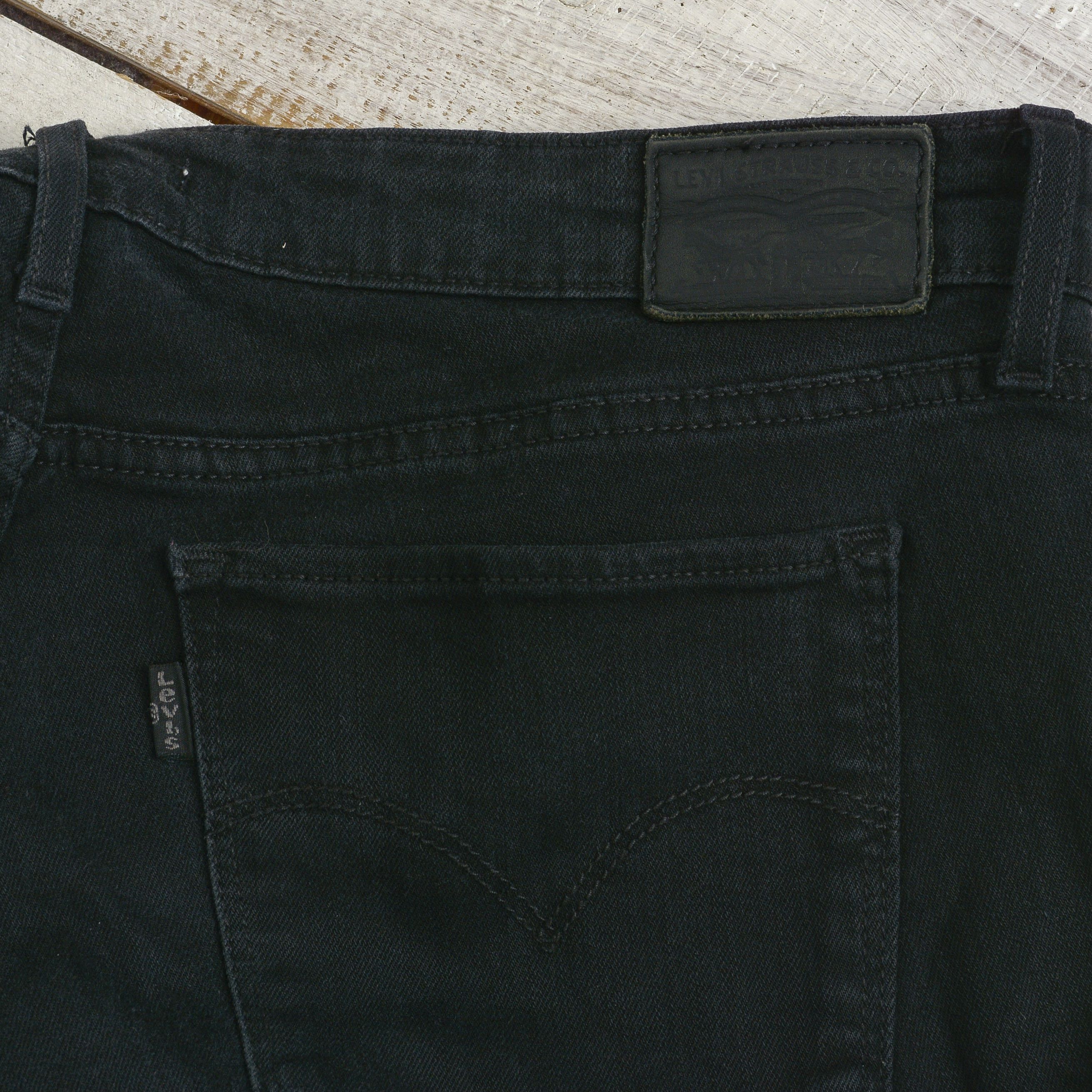 Levi's 711 Skinny W31 L34 Denim Jeans Slim Trousers Mid Rise Pants Size 31" - 6 Thumbnail