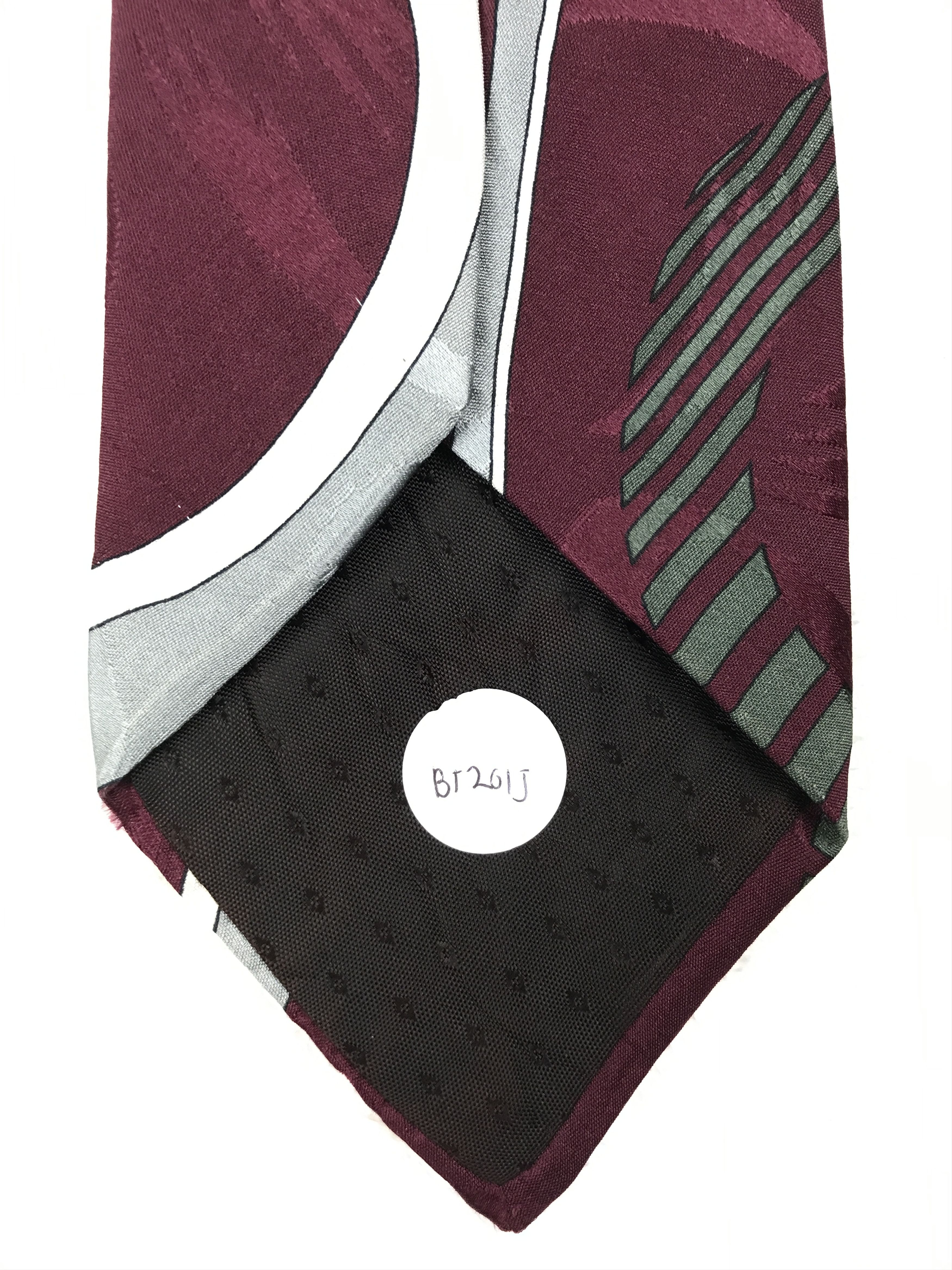 Bugatti × Designer × Vintage Vintage Bugatti Silk Necktie Size ONE SIZE - 9 Thumbnail