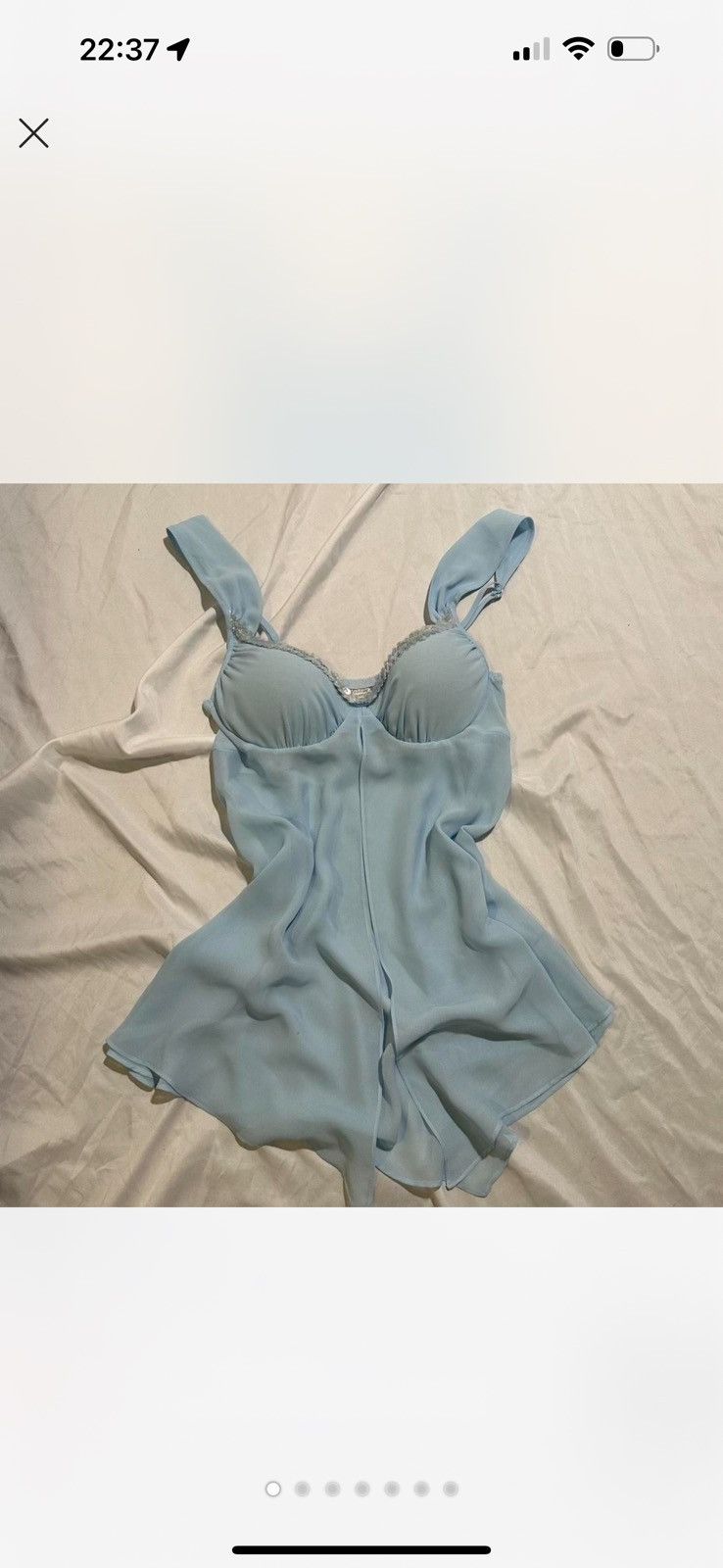 Vintage VINTAGE lingerie / going out top Size M / US 6-8 / IT 42-44 - 1 Thumbnail