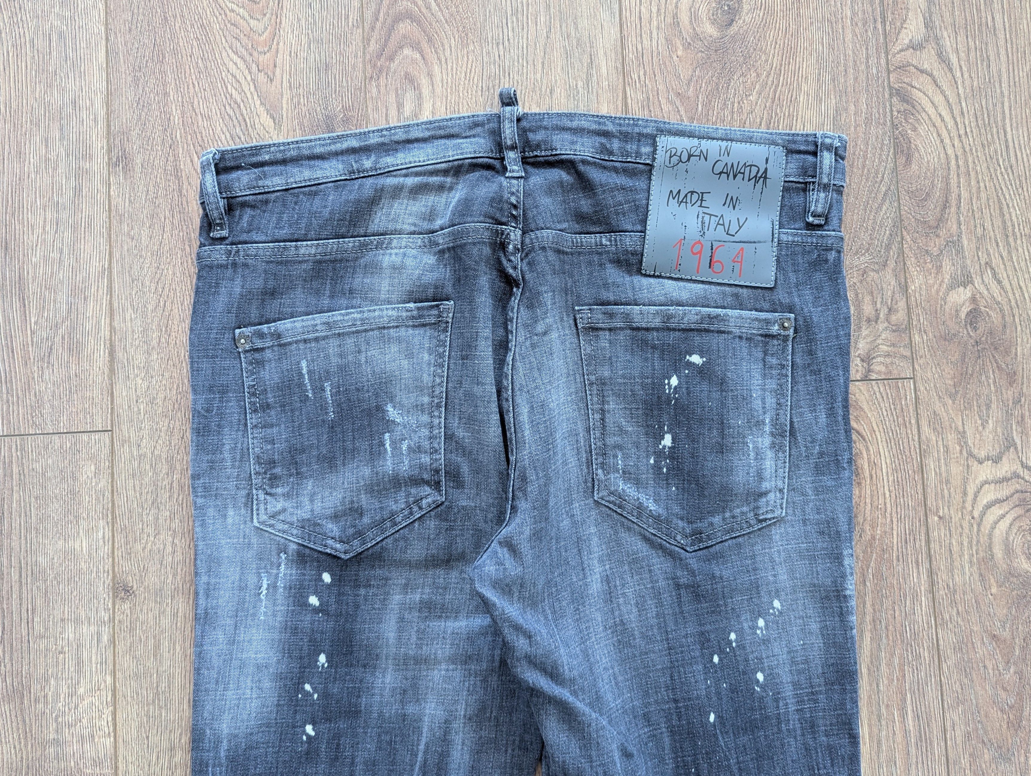 Dsquared2 DSQUARED2 Tidy Biker Jean Made In Italy Denim Pants Luxury Size US 32 / EU 48 - 18 Thumbnail