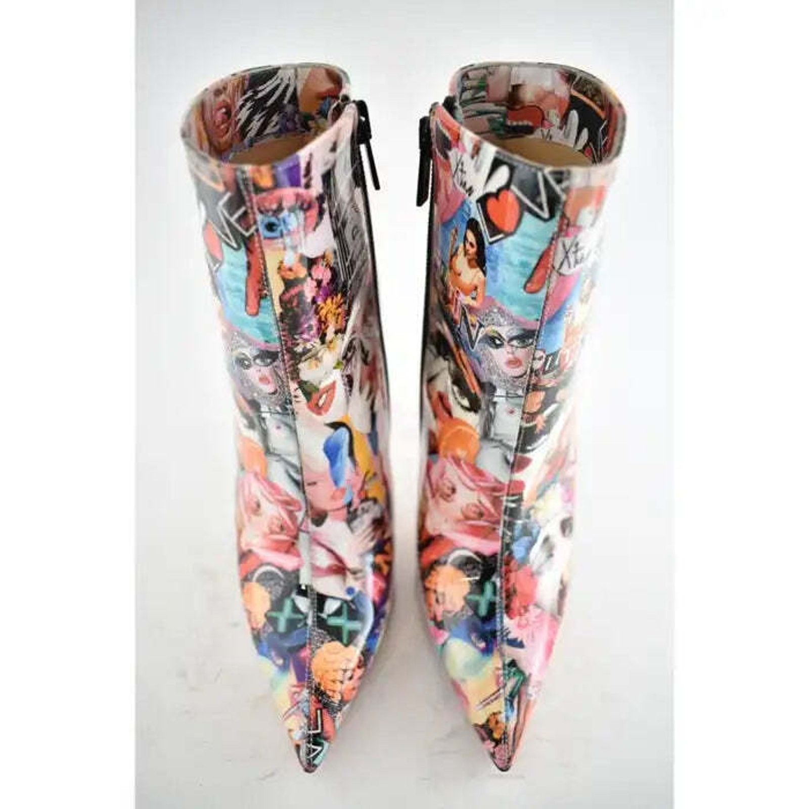 Christian Louboutin Christian Louboutin So Kate Booty 100 OH Xtian Patent Multi Size US 7.5 / IT 37.5 - 5 Thumbnail