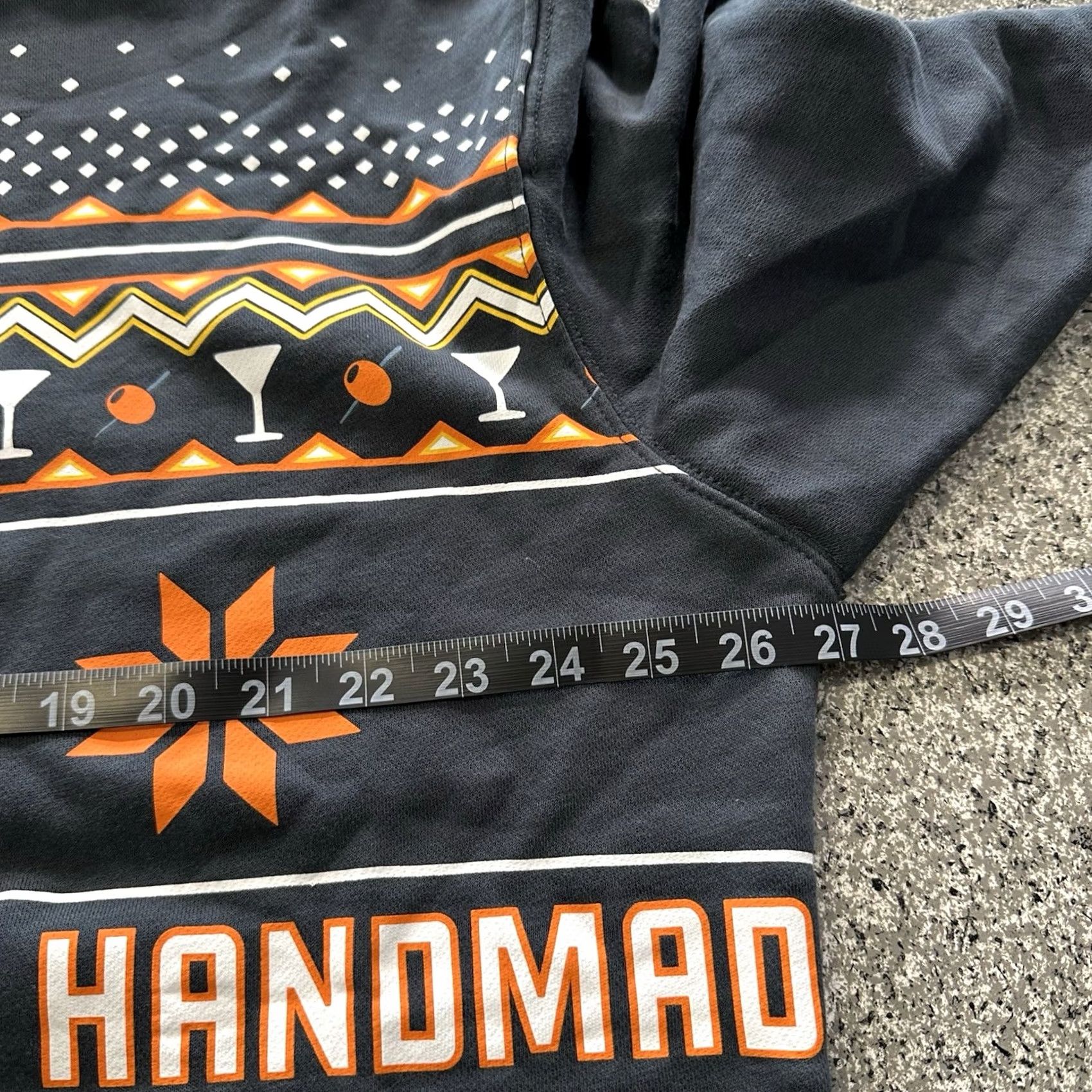 Vintage Titos Hoodie Mens XL Graphic Print Christmas Pullover Sweatshirt Gray Size US XL / EU 56 / 4 - 5 Thumbnail