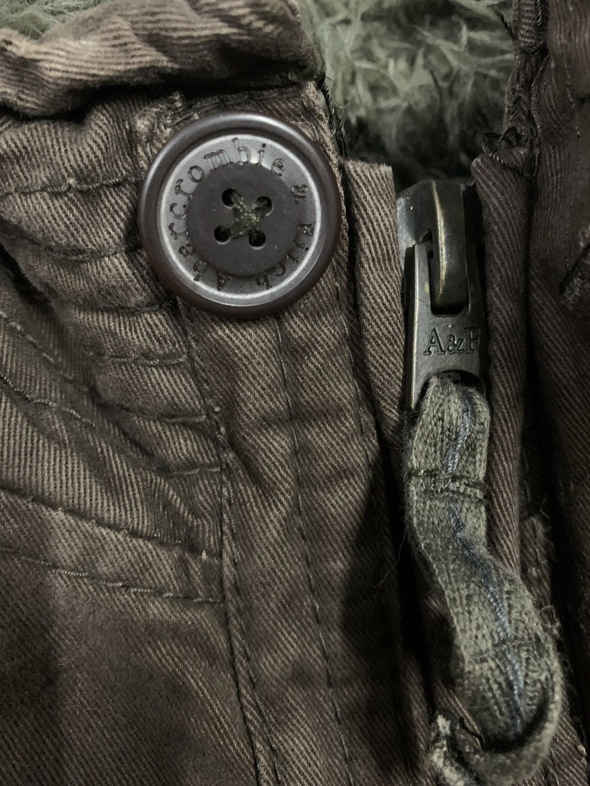 14th Addiction Abercrombie & Fitch Heavy Faux Fur Lined Adirondack Jacket Size US L / EU 52-54 / 3 - 9 Thumbnail