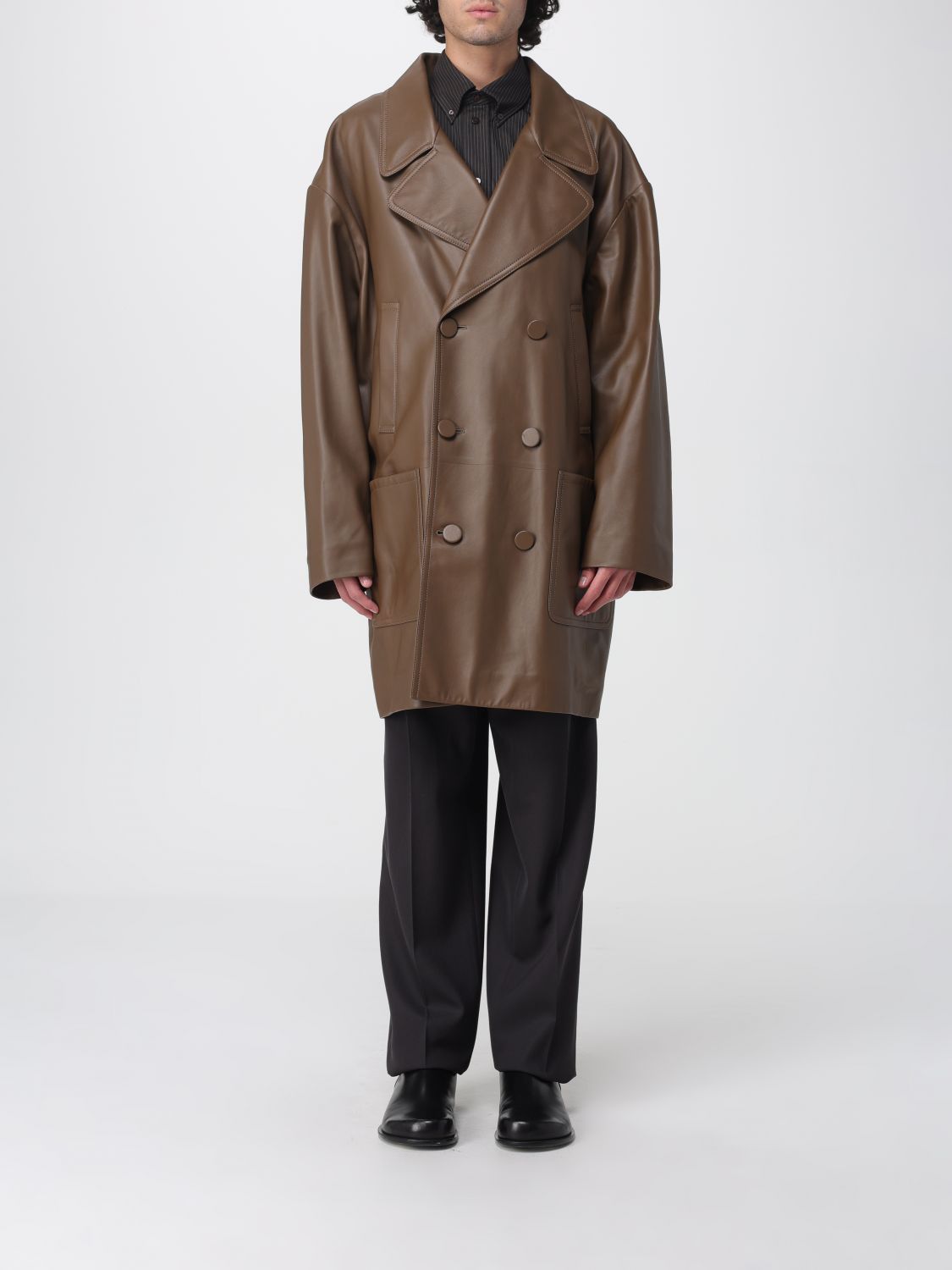 Fendi Fendi Jacket Men Walnut Size US M / EU 48-50 / 2 - 1 Thumbnail