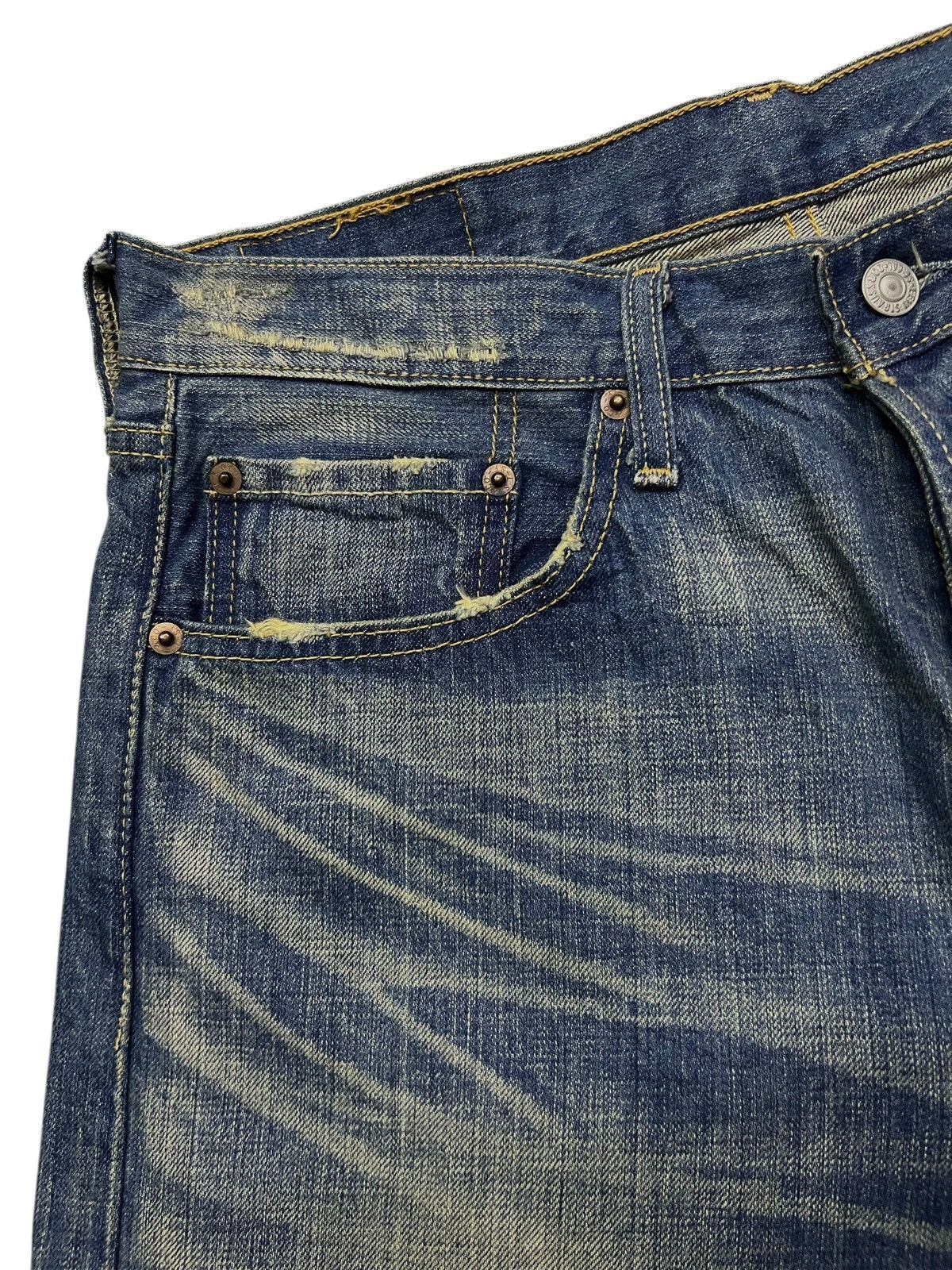 Levi's Loose Vintage 05s Levi’s 501 Japan Denim-Faded Whisker Wash Size US 33 - 9 Thumbnail