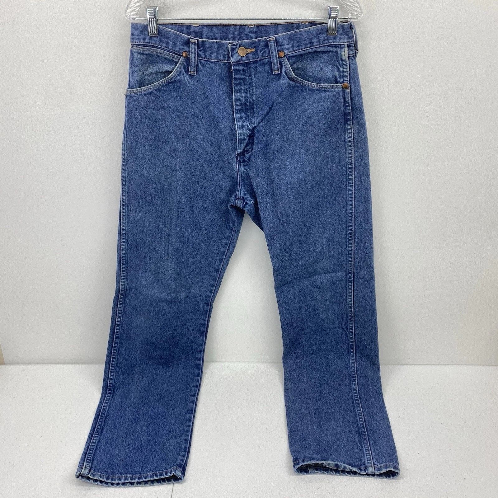 Wrangler Wrangler - Jeans Men's 33x32 Cowboy cut Workwear Ranch USA Size US 32 / EU 48 - 1 Thumbnail