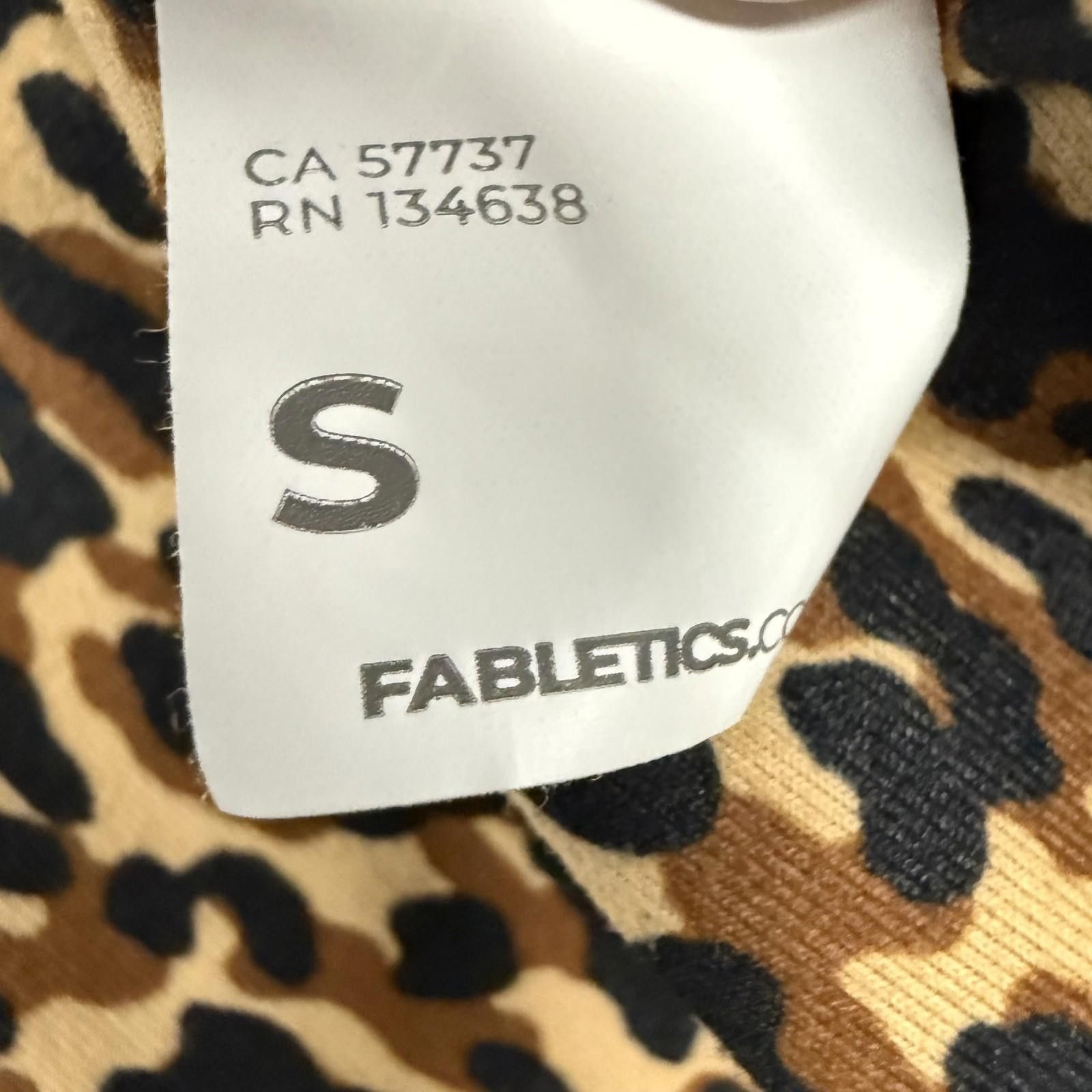 Fabletics Fabletics Leggings Womens S High Rise Yoga Pants Leopard Size 28" / US 6 / IT 42 - 4 Thumbnail