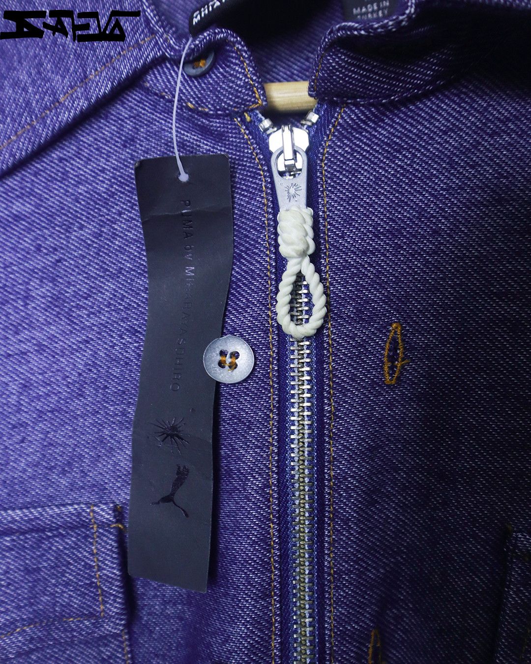 Maison MIHARA YASUHIRO Maison Mihara Polo Indigo Shirt Size US M / EU 48-50 / 2 - 5 Thumbnail