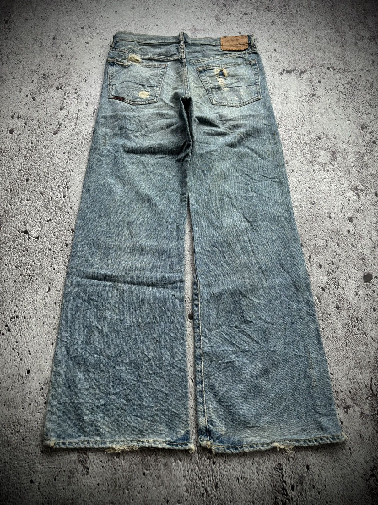 Hysteric Glamour 2000's Distressed denim abercrombie Bootcut Size US 32 / EU 48 - 2 Thumbnail