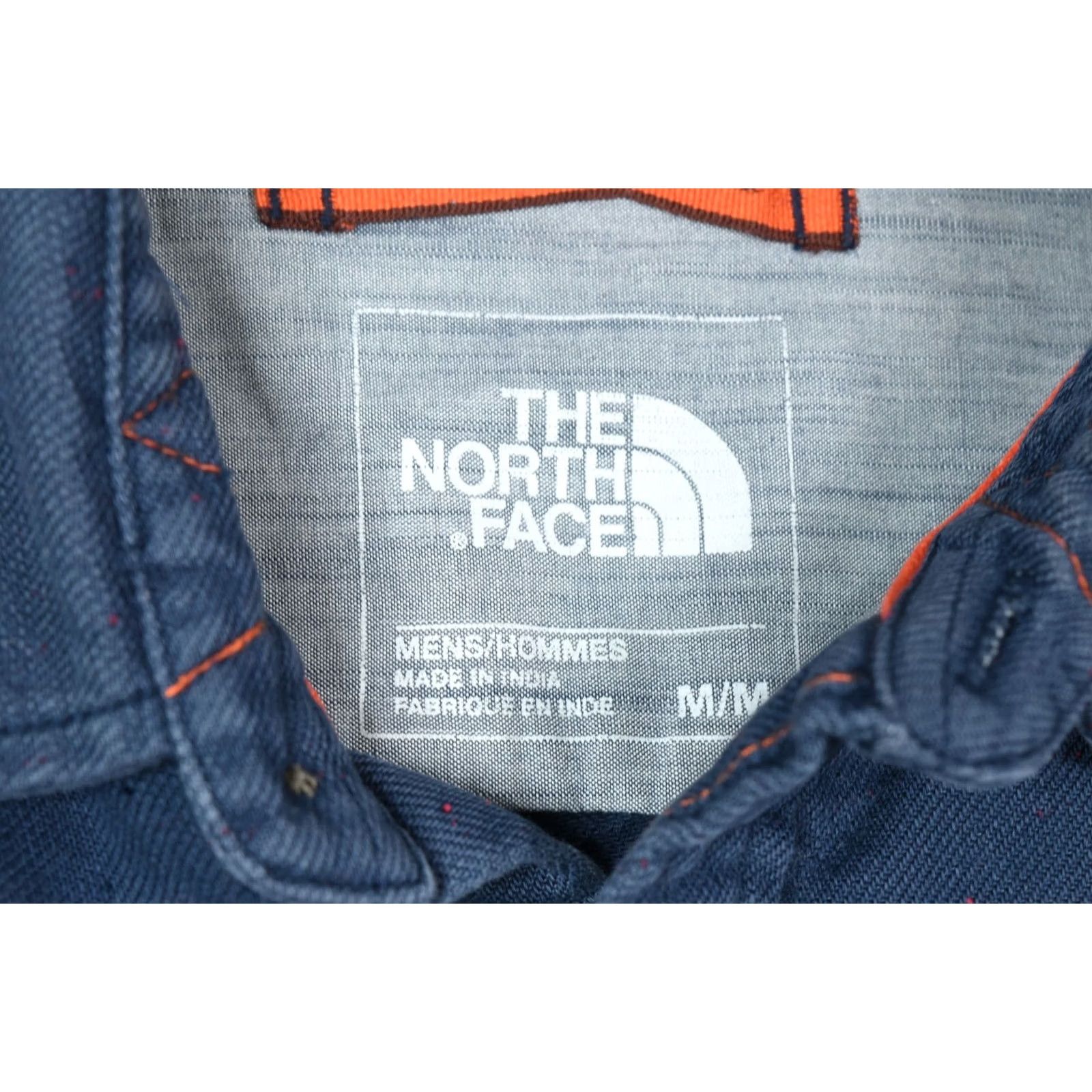 The North Face The North Face Flannel Shirt Mens M Blue Long Sleeve Button-Up Heavyweight Size US M / EU 48-50 / 2 - 7 Thumbnail