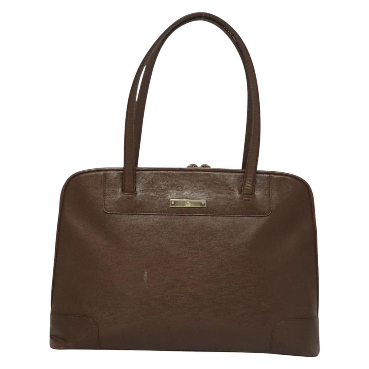 Gucci GUCCI Tote Bag Leather Brown Size ONE SIZE - 2 Thumbnail