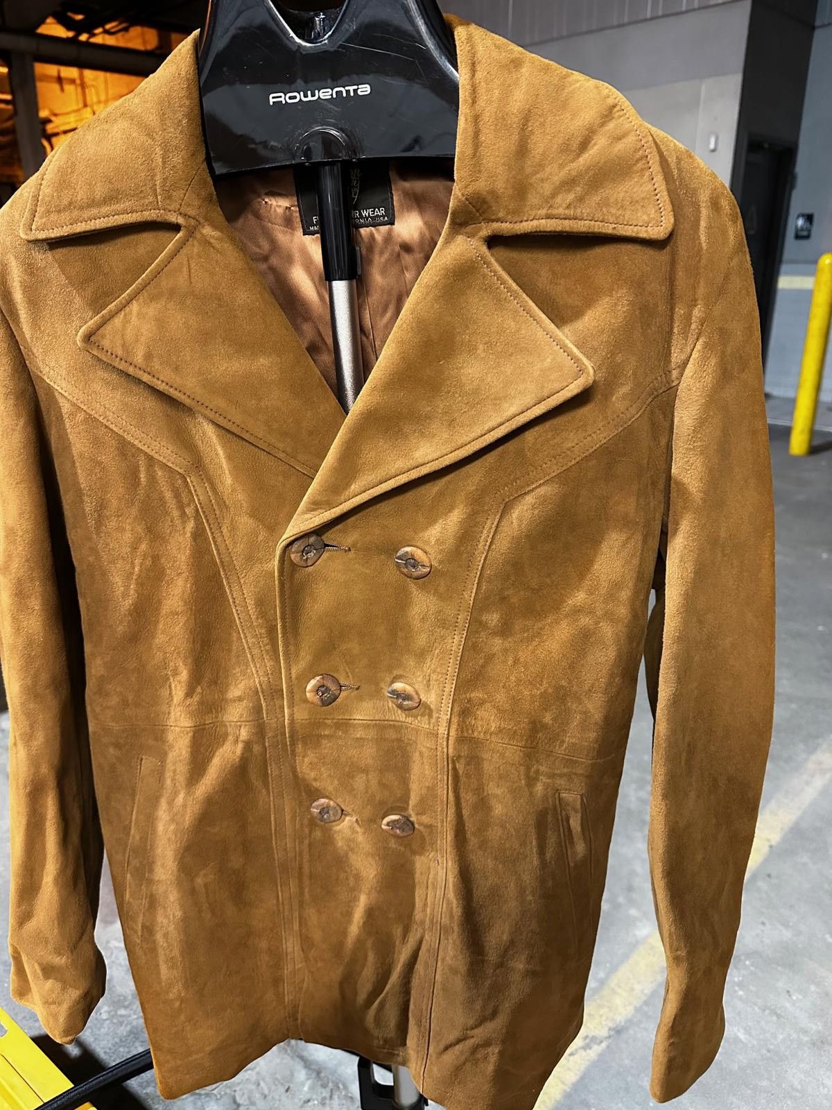 Golden Bear Golden Bear USA Suede Double Breasted Coat XS/S Size US S / EU 44-46 / 1 - 1 Thumbnail