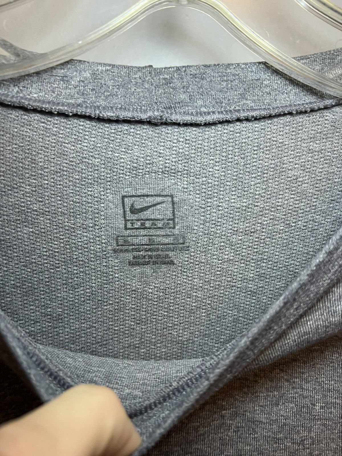 Nike Vintage Nike dri-fit long sleeve activewear shirt Size US L / EU 52-54 / 3 - 2 Thumbnail