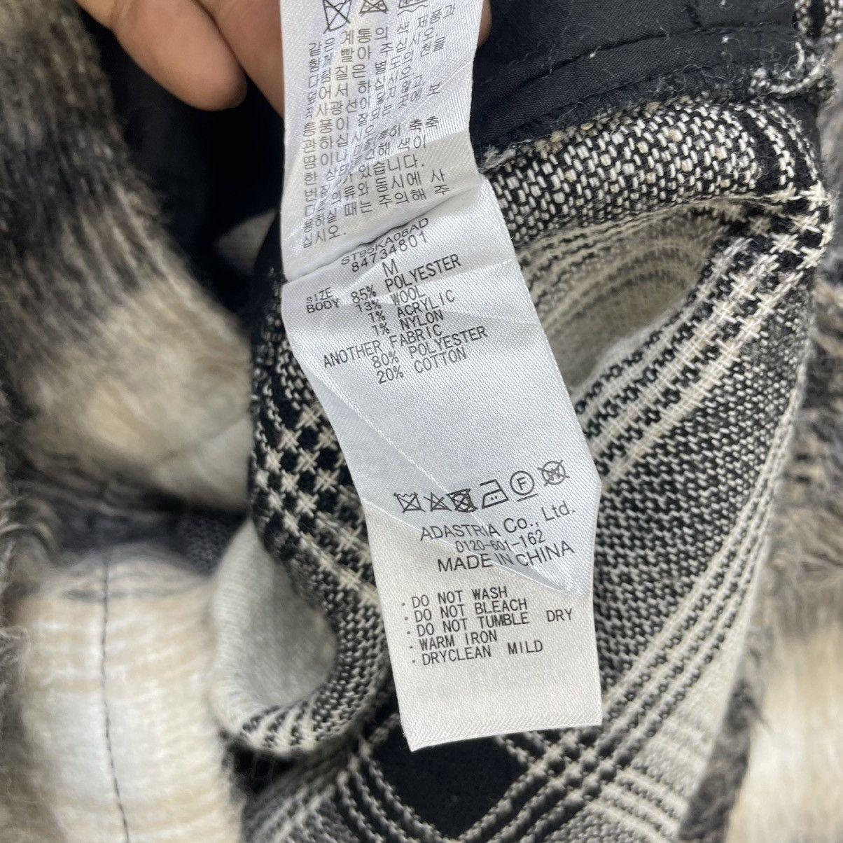 Japanese Brand Japanese Brand Niko And Mohair Tartan Jacket Size US M / EU 48-50 / 2 - 6 Thumbnail