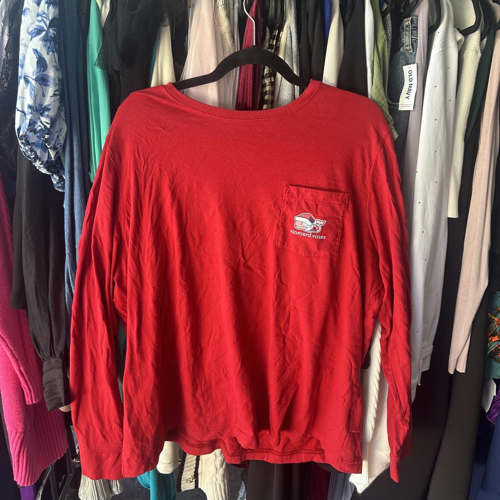 Vineyard Vines Vineyard Vines Long Sleeve Shirt with Christmas Design Size XXL / US 16-18 / IT 52-54 - 7 Thumbnail