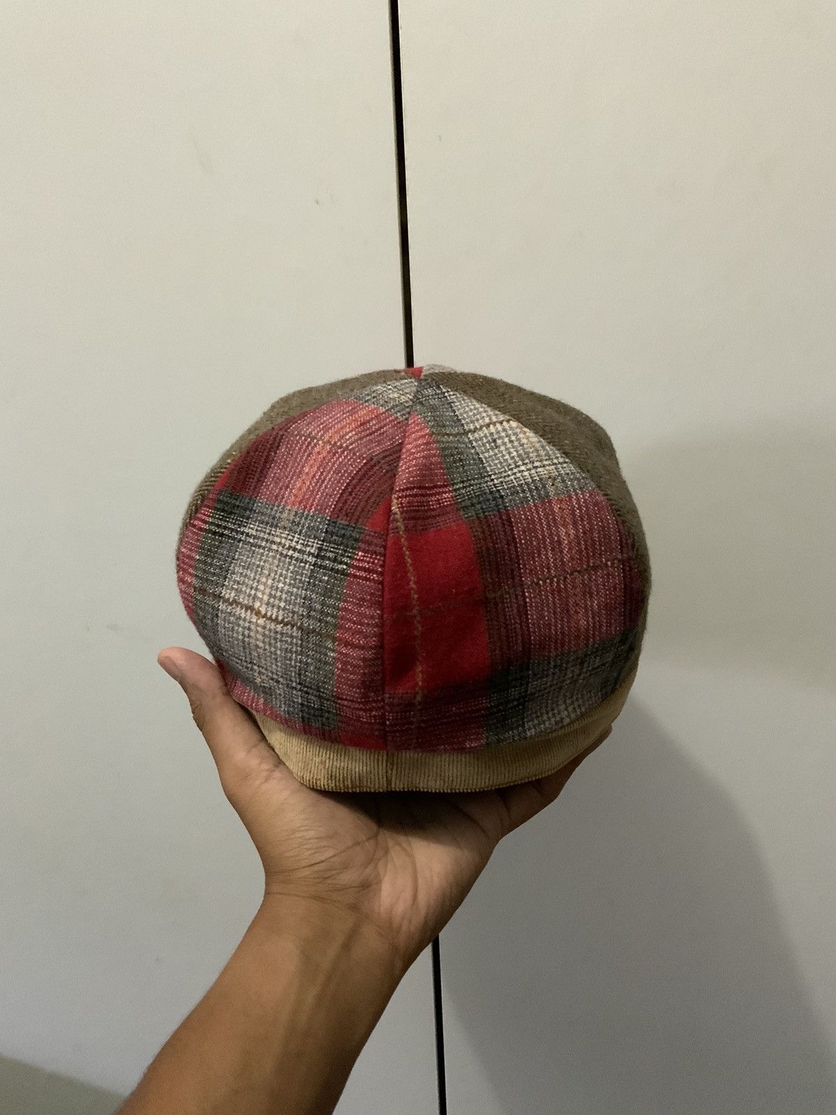 Japanese Brand Newsboy Patchwork Japan Retro Hat Size ONE SIZE - 4 Thumbnail