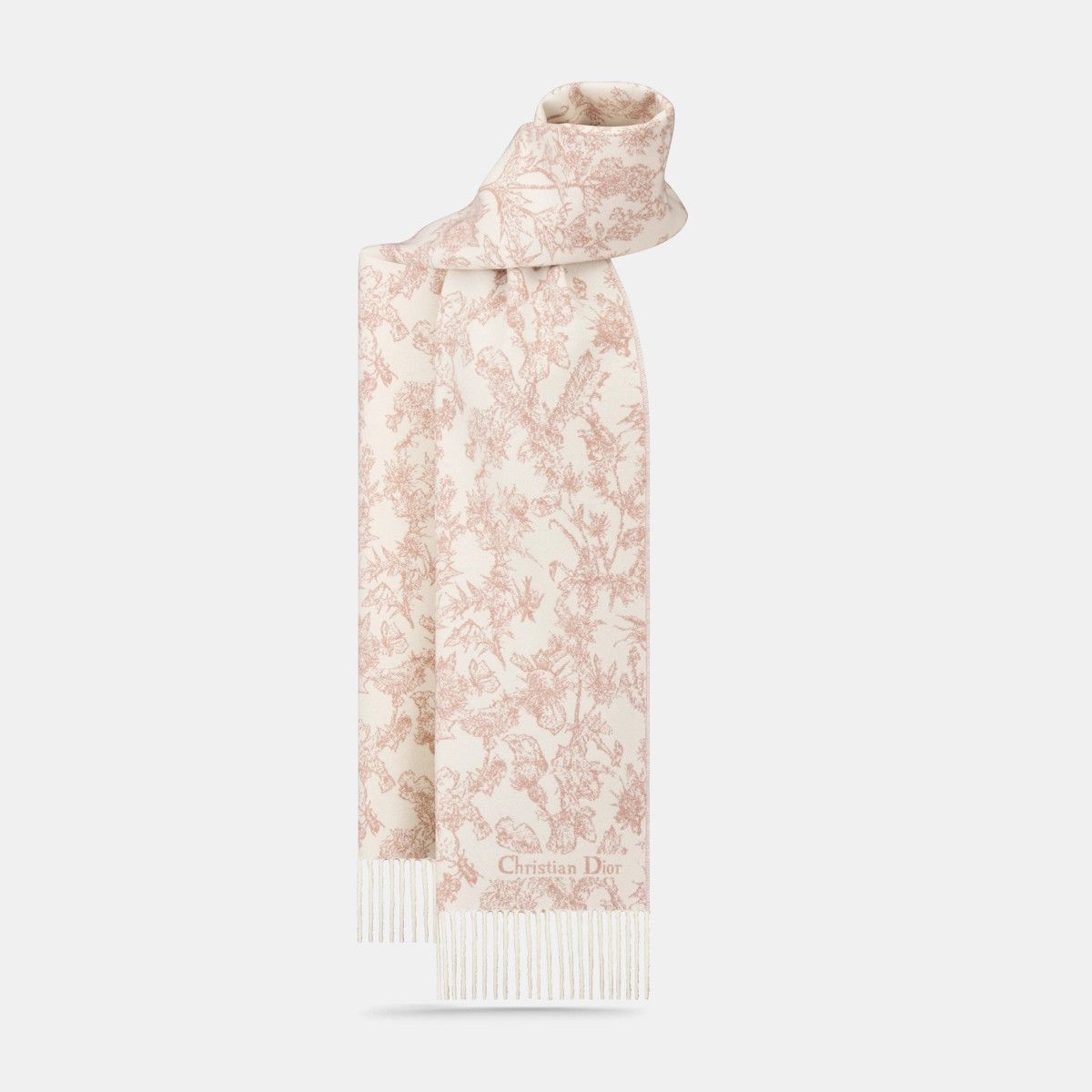 Dior o1bcso1str0226 Size:OS/Chardons Scarf in White Size ONE SIZE - 2 Thumbnail