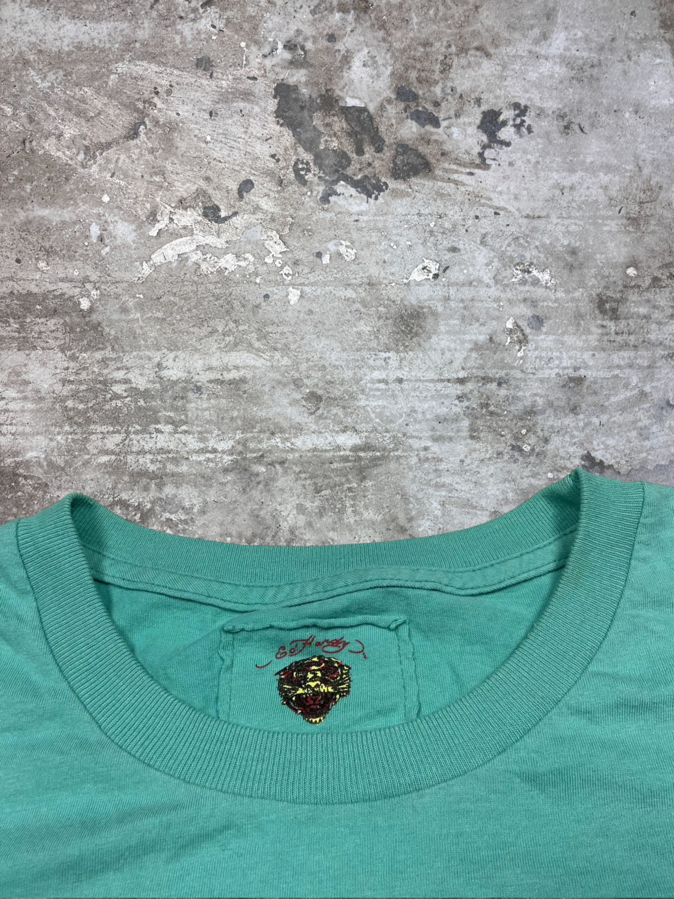 Christian Audigier ED HARDY Y2K RETRO PUNK SWAROVSKI RARE TOP TANK - 869 Size XL / US 12-14 / IT 48-50 - 4 Thumbnail