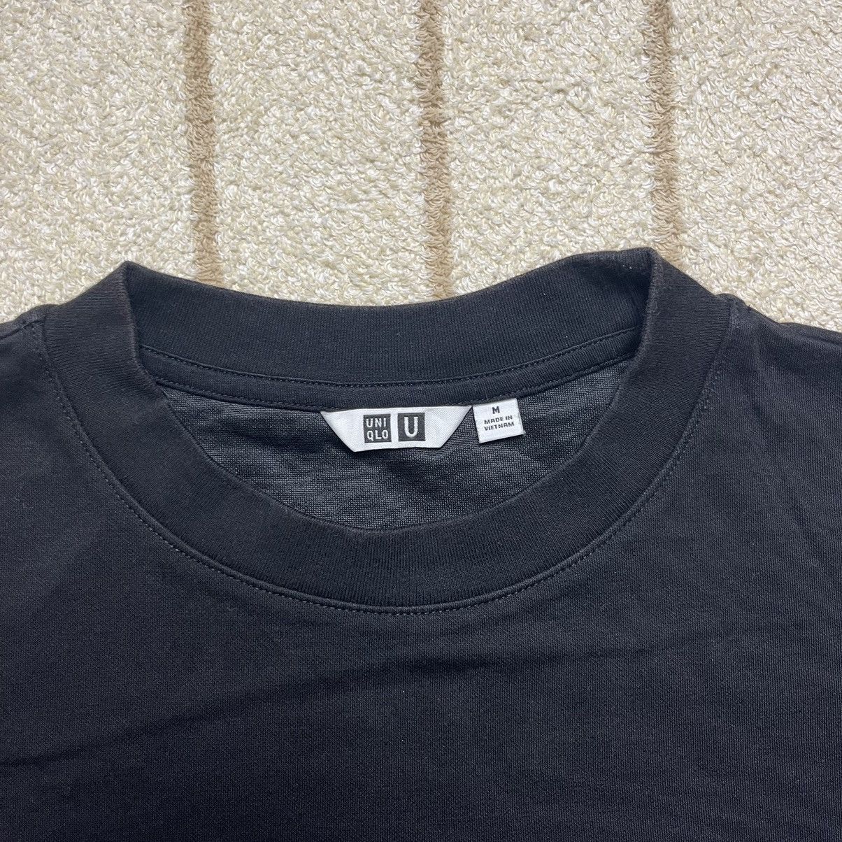 Uniqlo Uniqlo Tee Black Plain Size US M / EU 48-50 / 2 - 3 Thumbnail