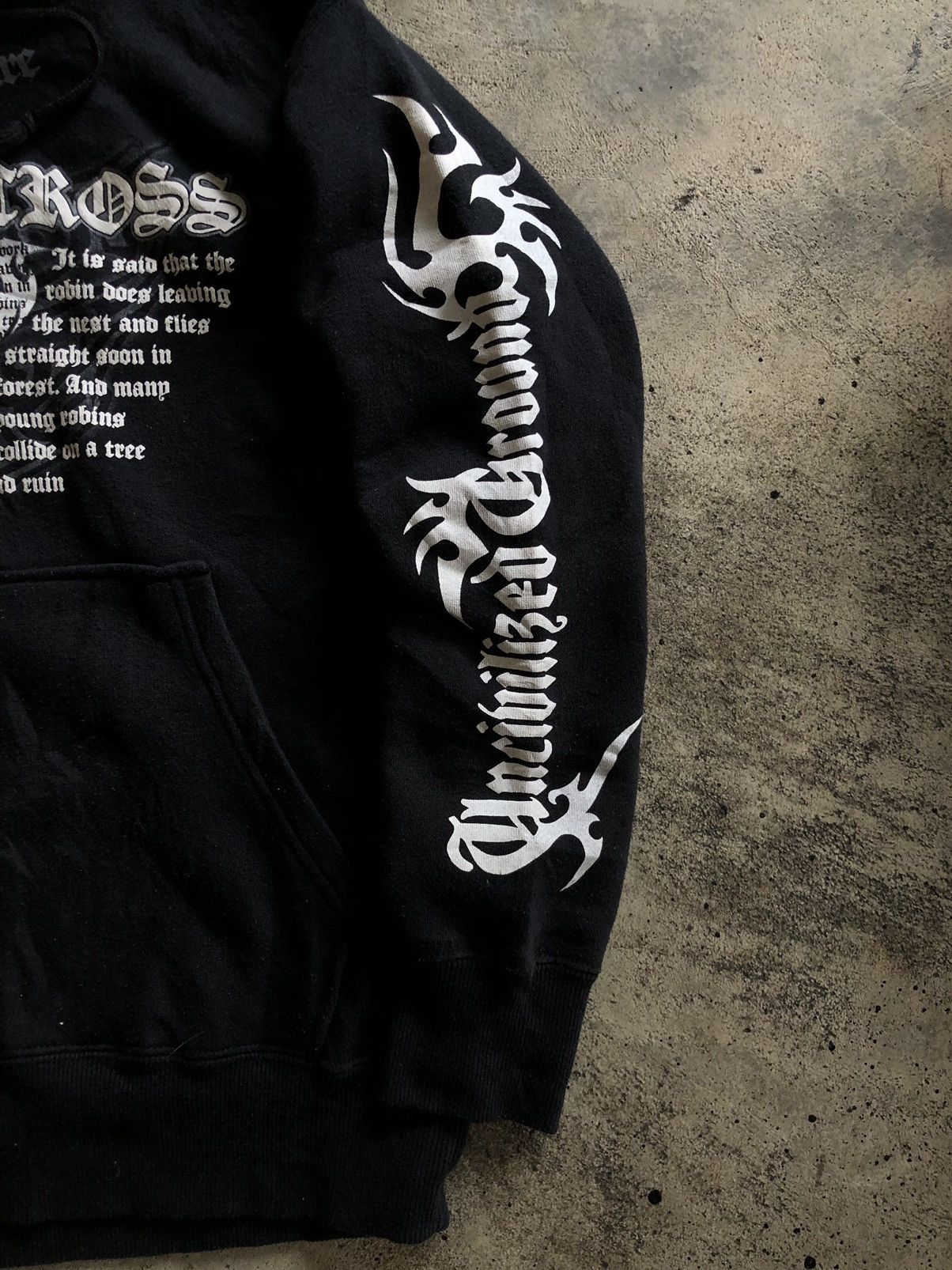 If Six Was Nine JAPANESE BEAUMERE FUR HOODIE POEM GOTHIC STYLE Size US M / EU 48-50 / 2 - 8 Thumbnail