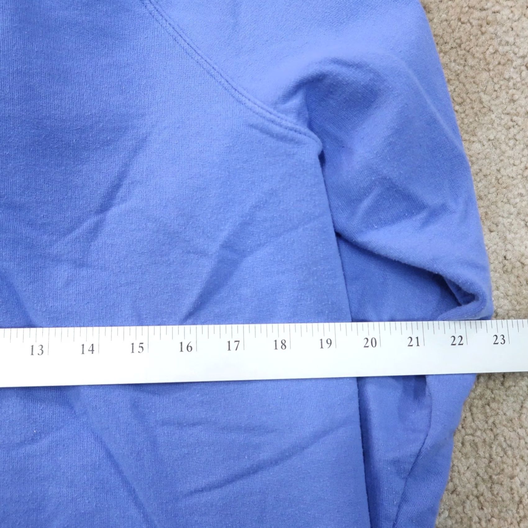 Champion Champion Hoodie Women's Large Blue Hooded Sweatshirt Size L / US 10 / IT 46 - 6 Thumbnail