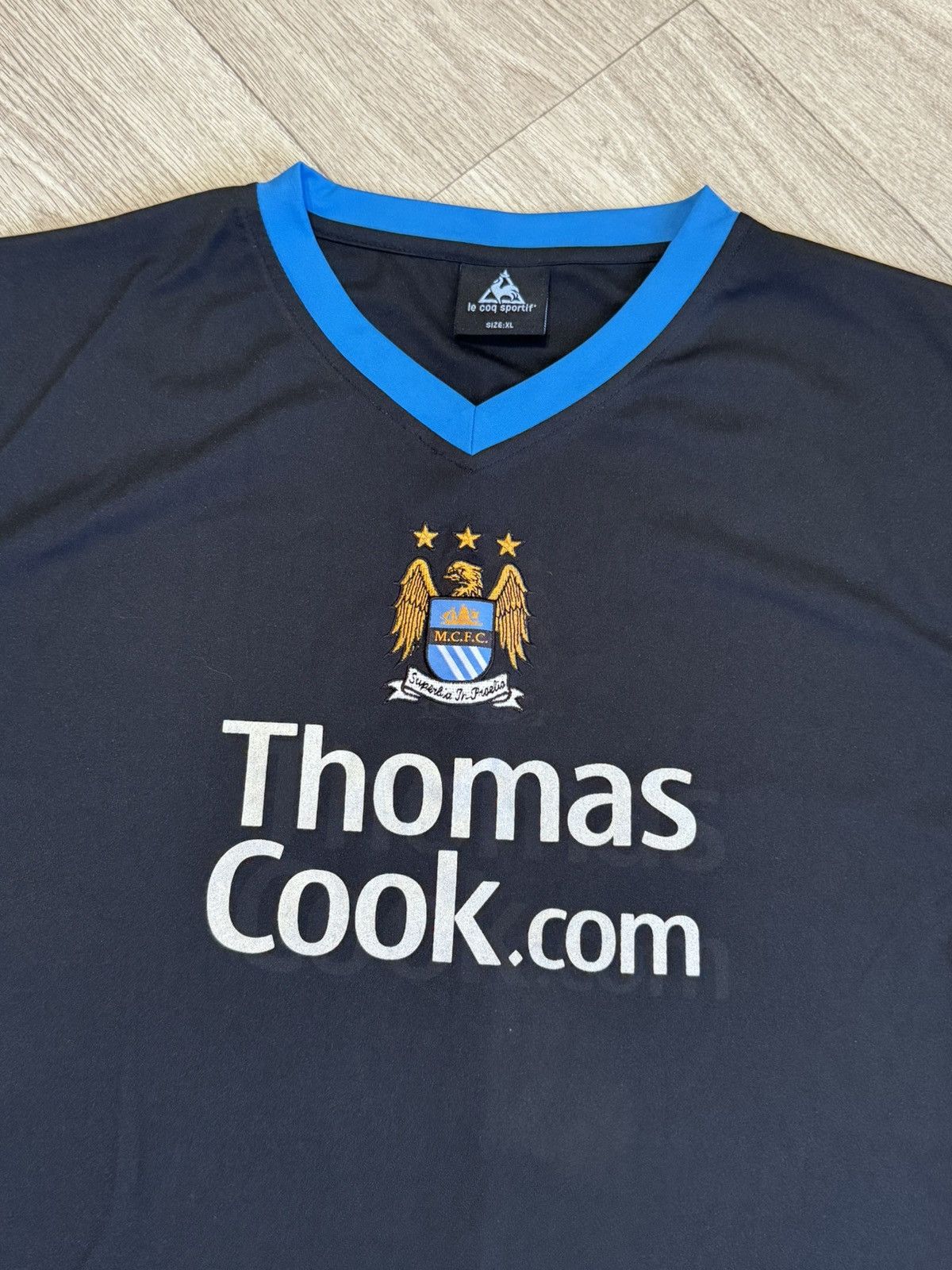 Vintage 🔷Vintage Manchester City 2007/08/09 Soccer jersey🔷 Size US XL / EU 56 / 4 - 3 Thumbnail