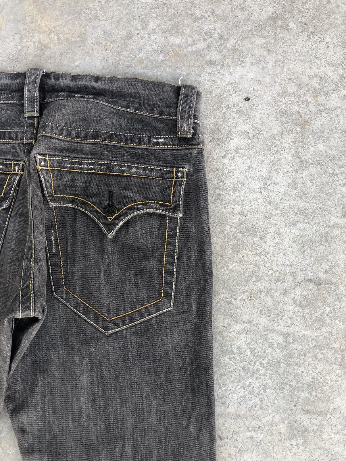 Japanese Brand Japanese Grancasa Flared Jeans Distressed Jeans Size US 31 - 10 Thumbnail